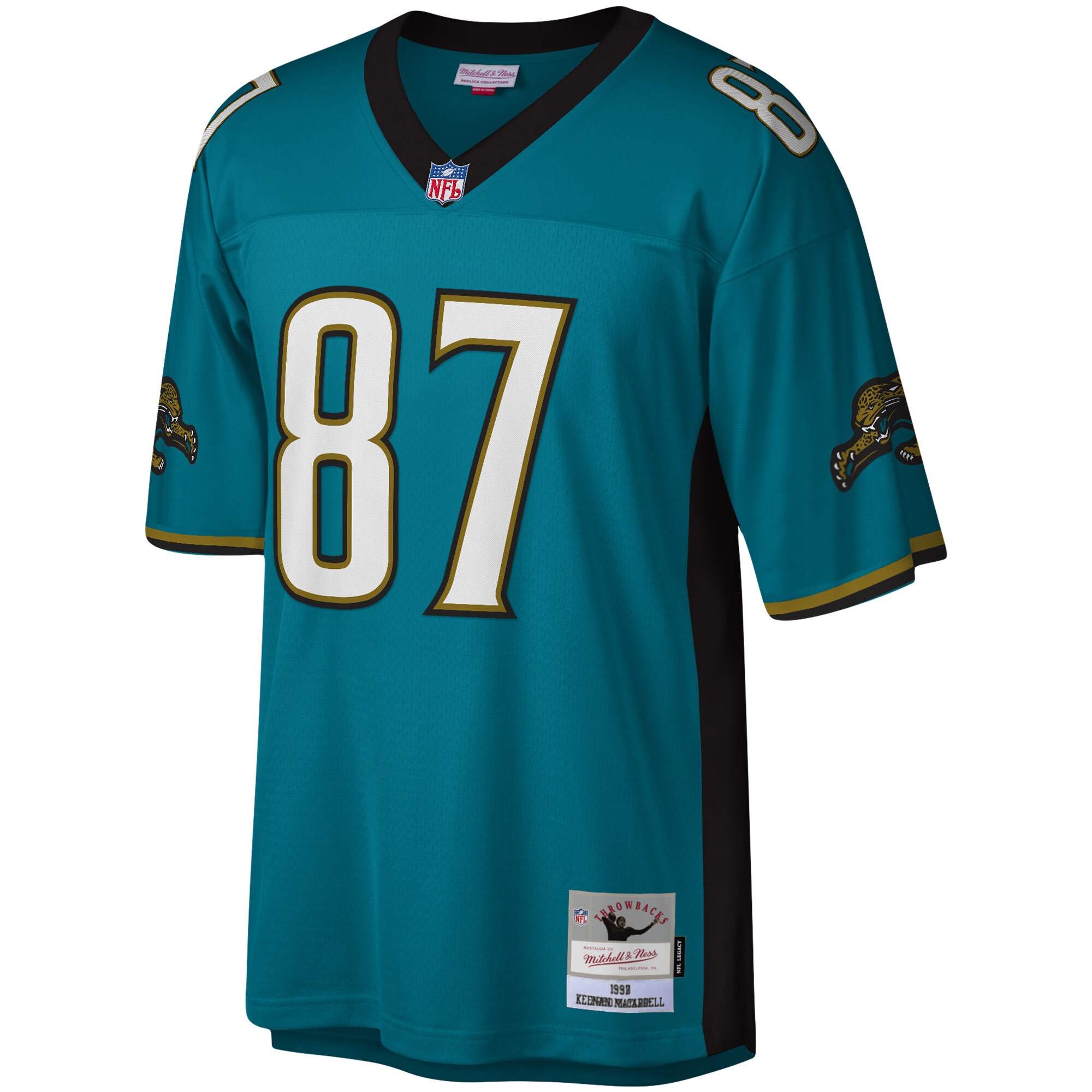Keenan McCardell Jacksonville Jaguars Mitchell & Ness Legacy Replica Jersey - Teal