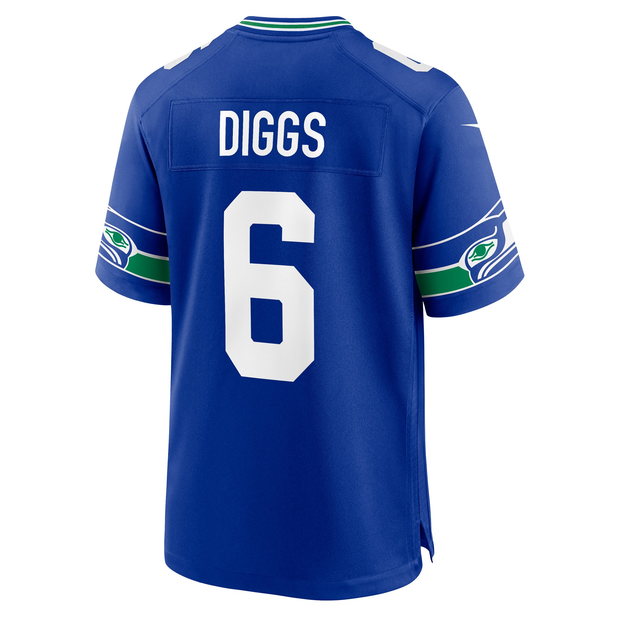 Quandre Diggs Seattle SeahawksThrowback Player Game Jersey - Royal