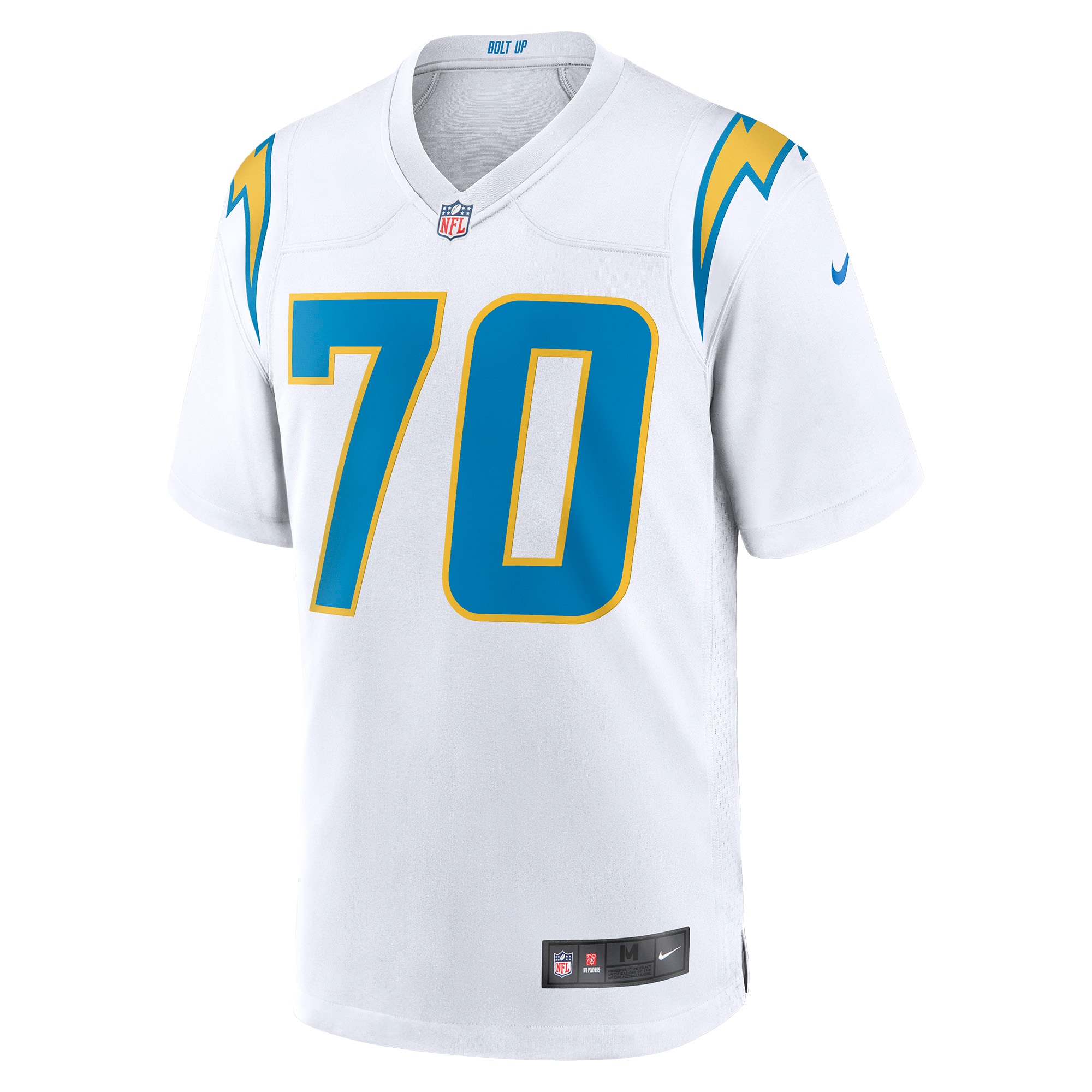 Rashawn Slater Los Angeles ChargersGame Jersey - White