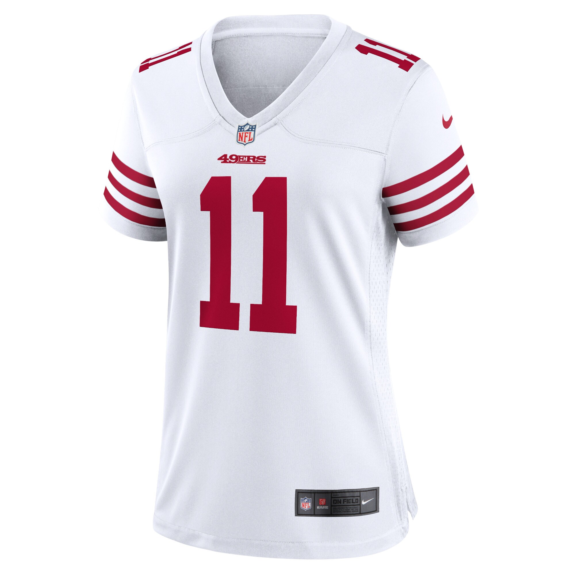 Brandon Aiyuk San Francisco 49ers Women's Player Game Jersey - White