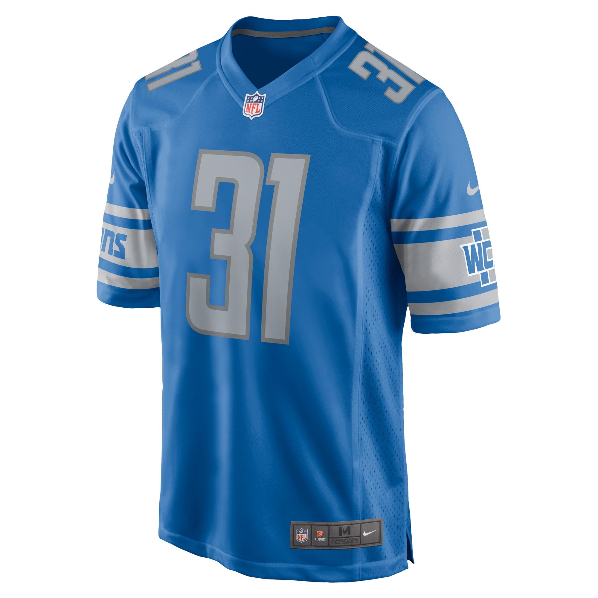 Kerby Joseph Detroit LionsPlayer Game Jersey - Blue