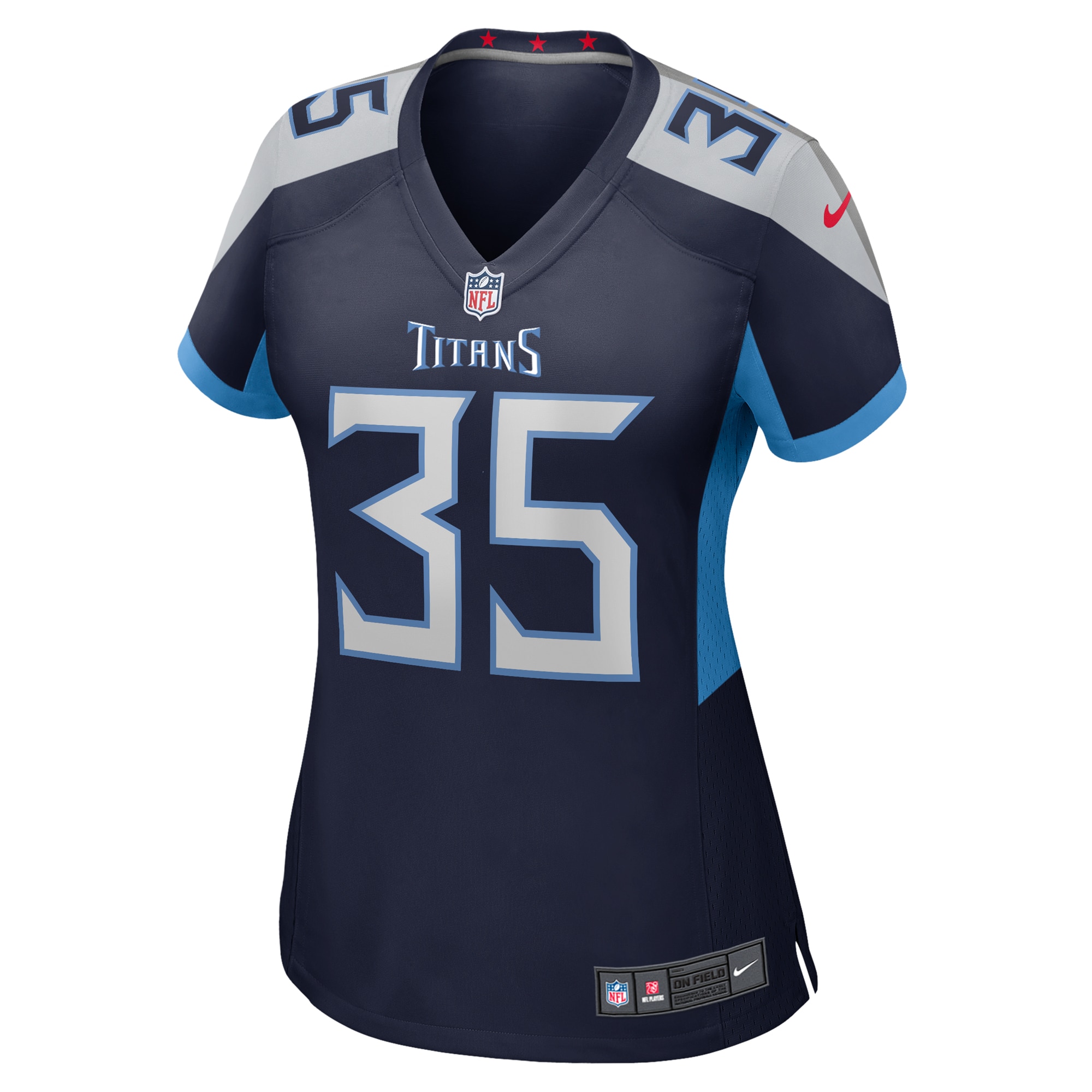 Chris Jackson Tennessee Titans Women's Game Jersey - Navy