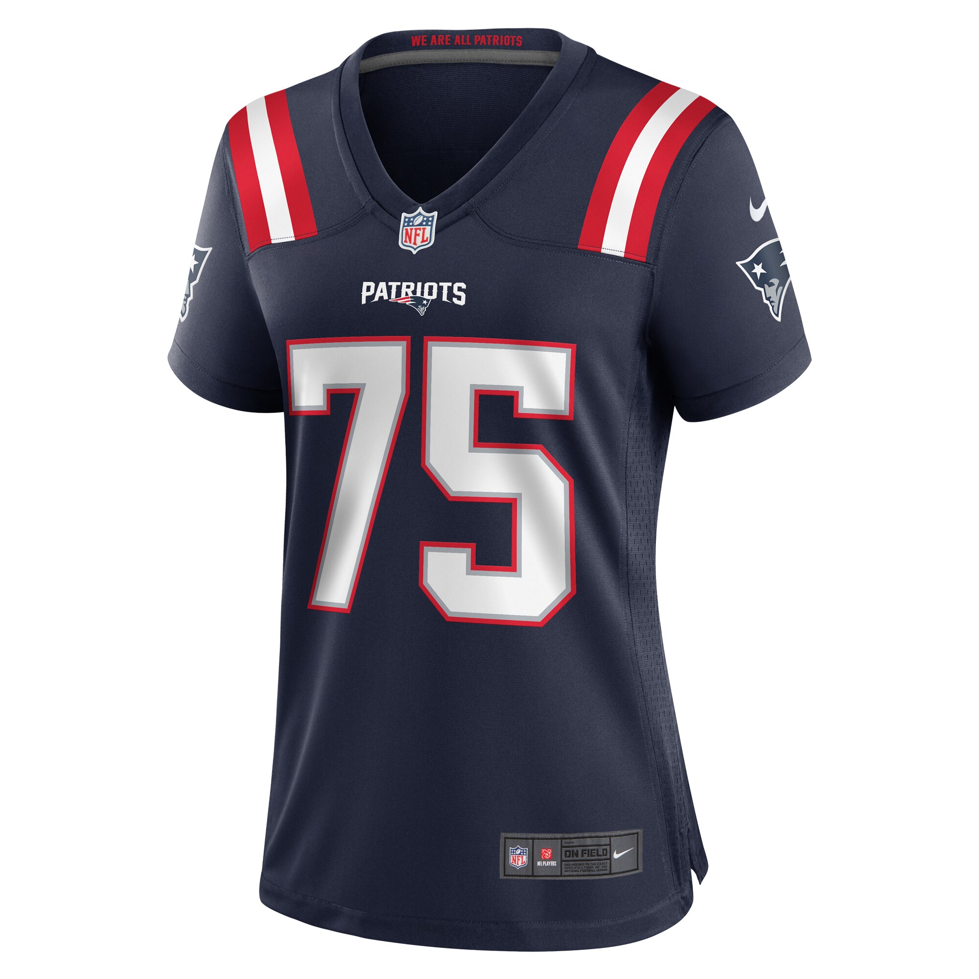 Conor McDermott New England Patriots Women's Home Game Player Jersey - Navy