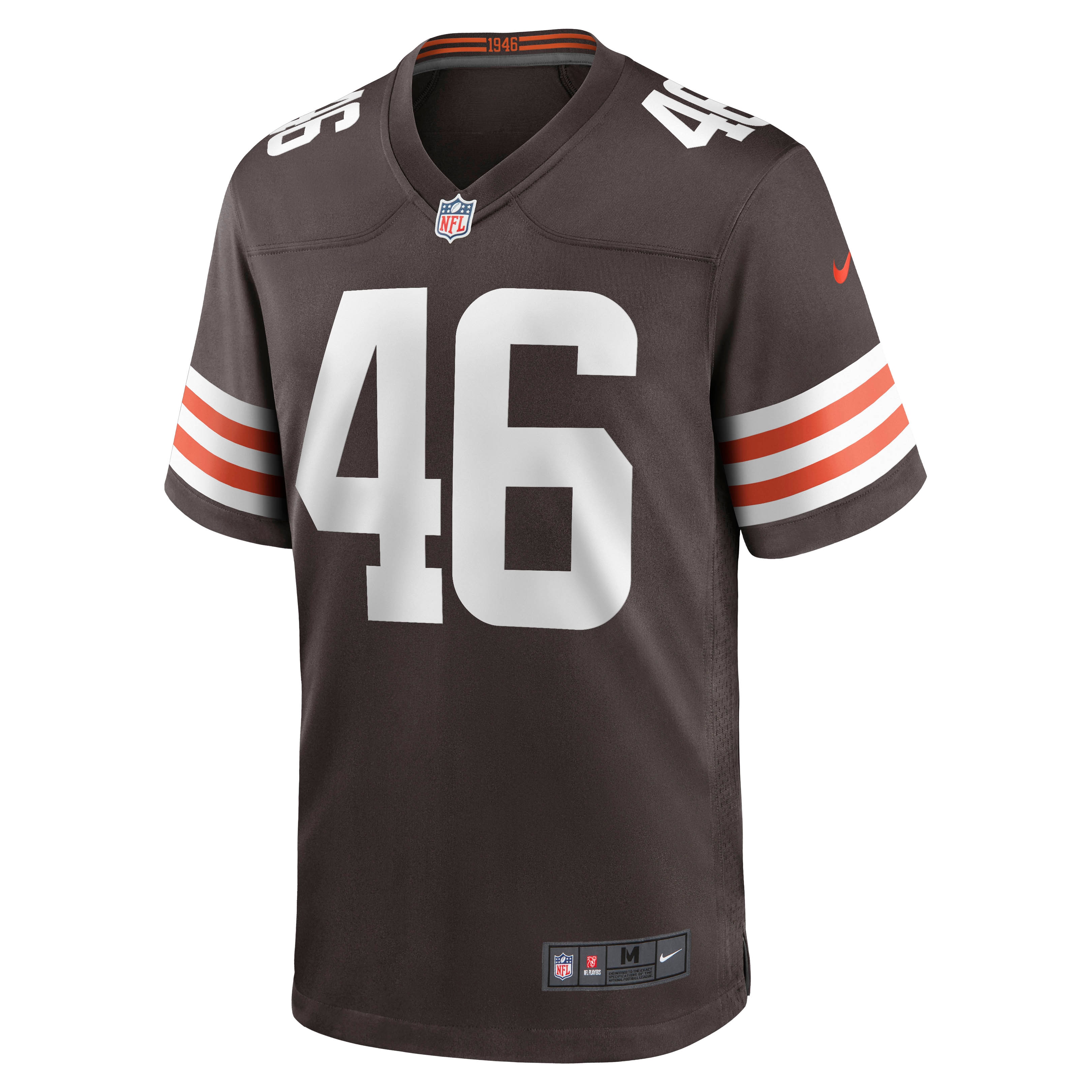 Don Fleming Cleveland BrownsRetired Player Jersey - Brown