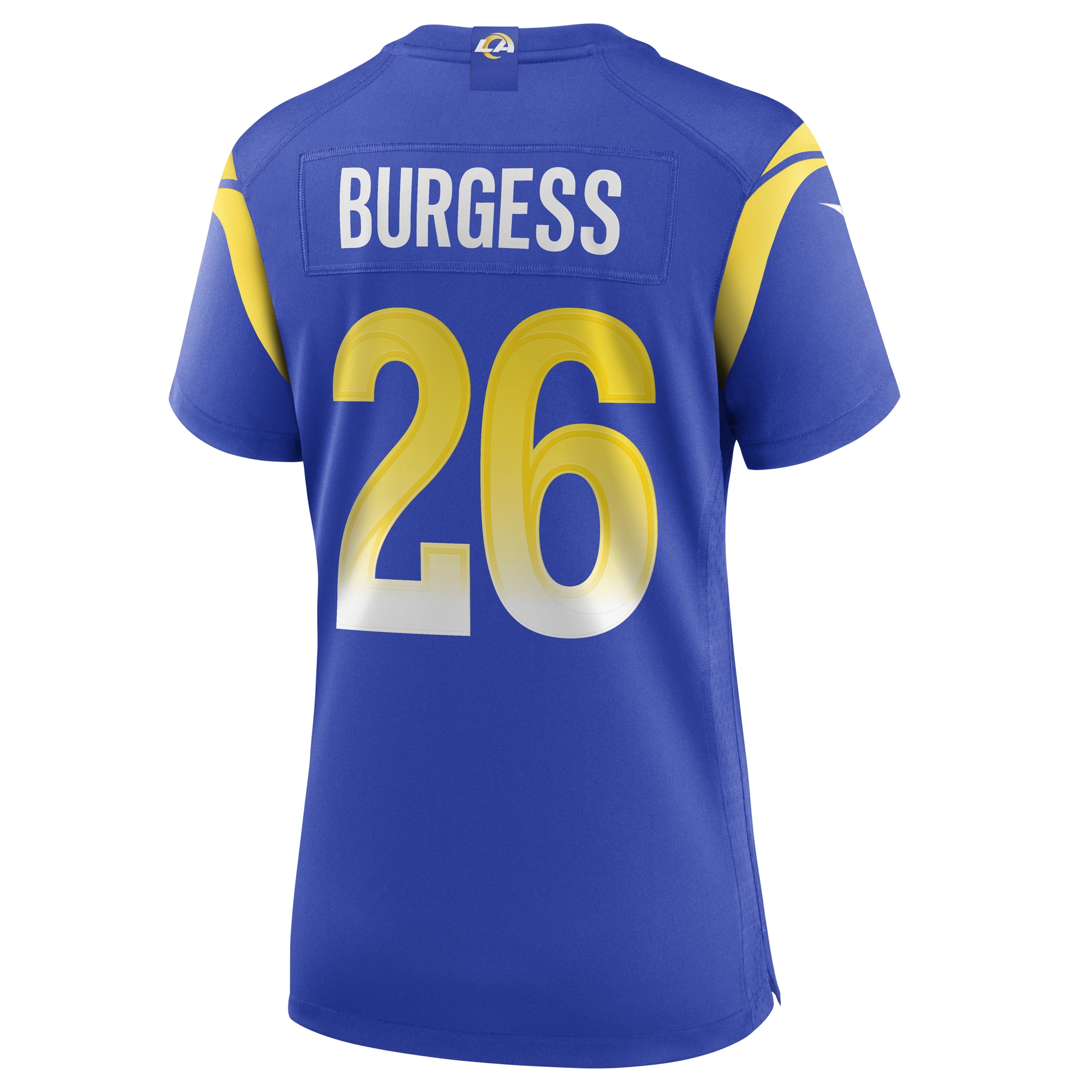Terrell Burgess Los Angeles Rams Women's Game Jersey - Royal