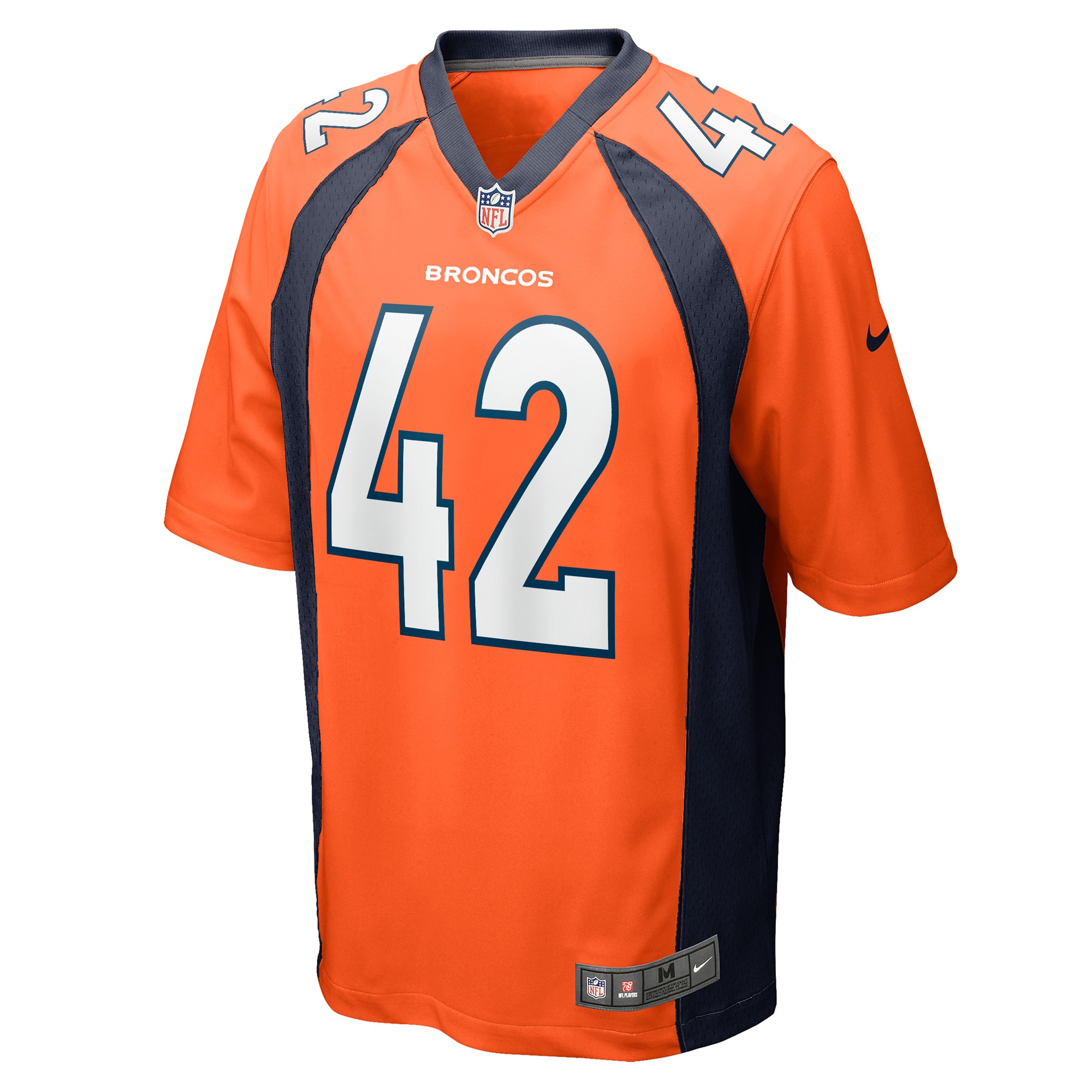 Nik Bonitto Denver BroncosGame Player Jersey - Orange