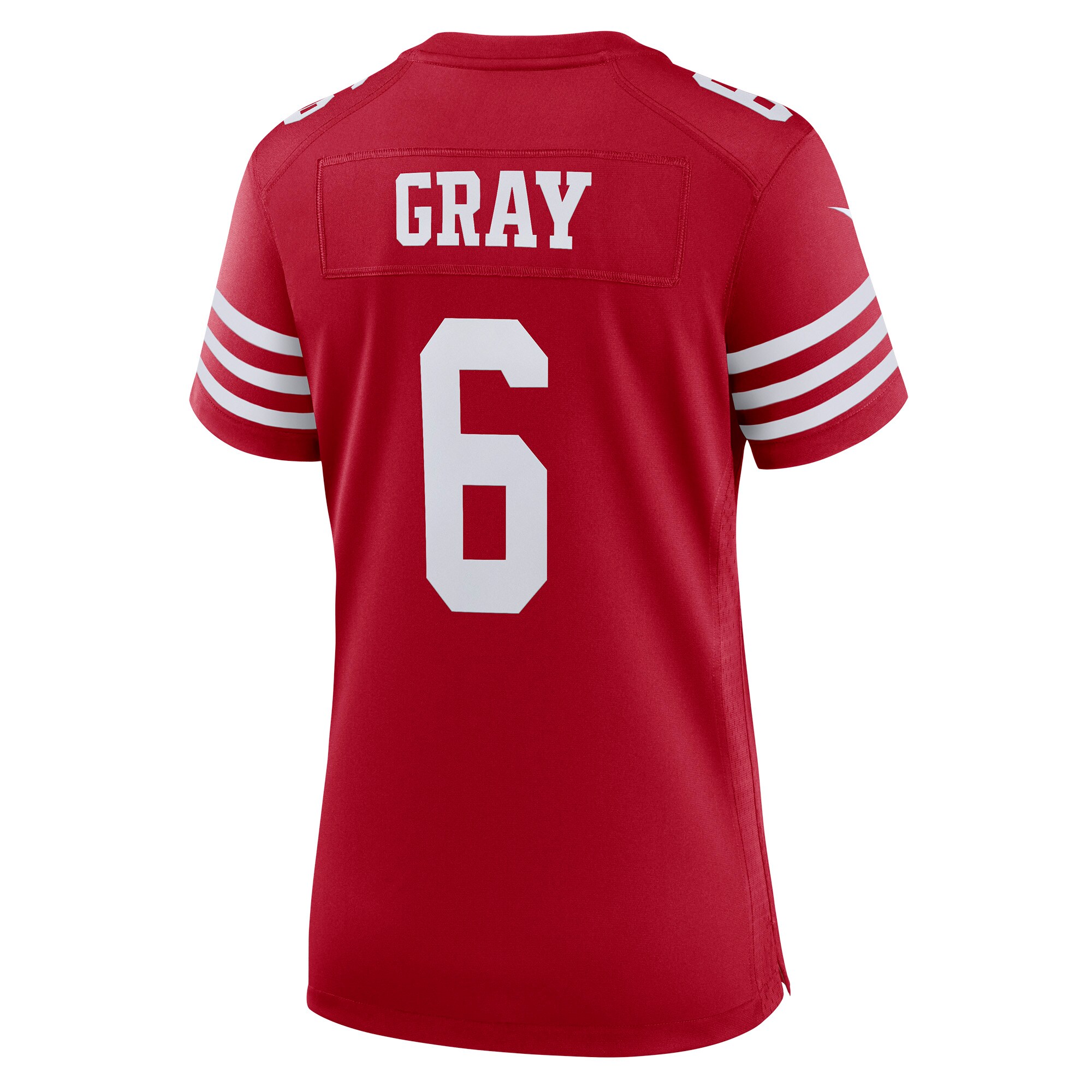 Danny Gray San Francisco 49ers Women's Game Player Jersey - Scarlet