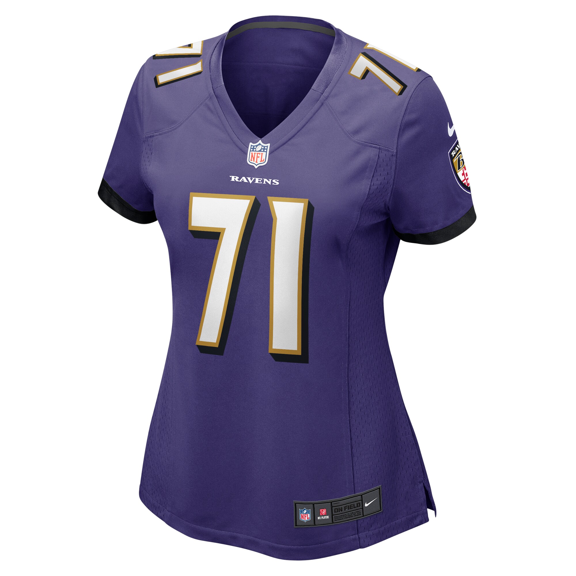 Ja'Wuan James Baltimore Ravens Women's Player Game Jersey - Purple