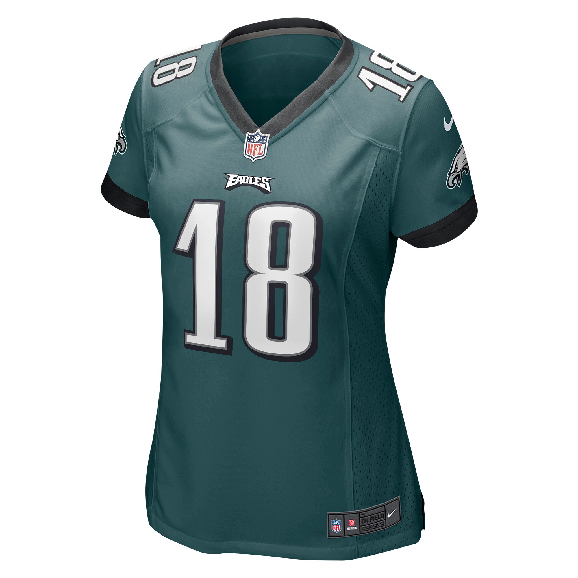 Britain Covey Philadelphia Eagles Women's Home Game Player Jersey - Midnight Green