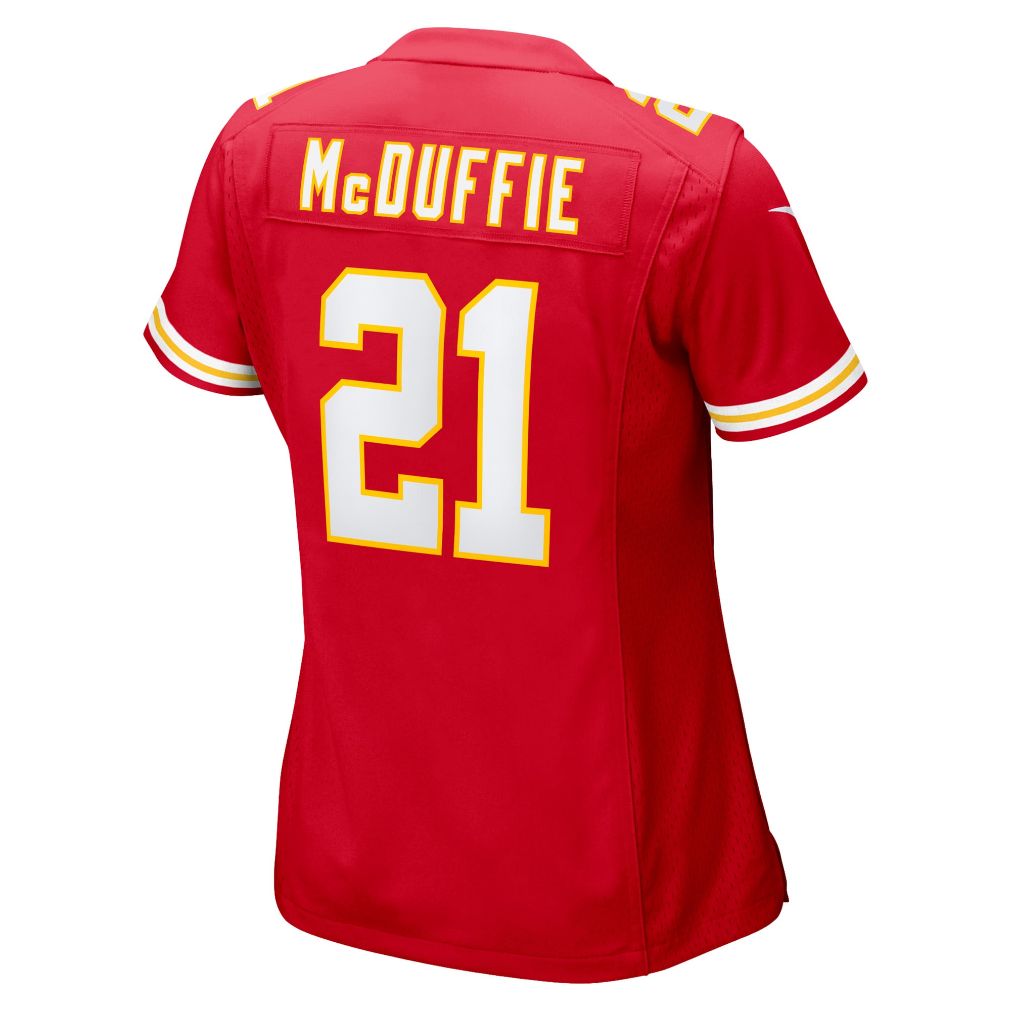 Trent McDuffie Kansas City Chiefs Women's Game Player Jersey - Red