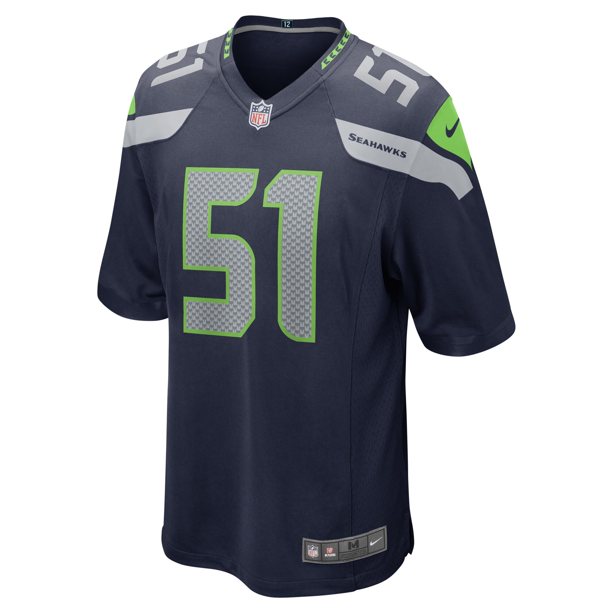 Bruce Irvin Seattle SeahawksGame Jersey - College Navy