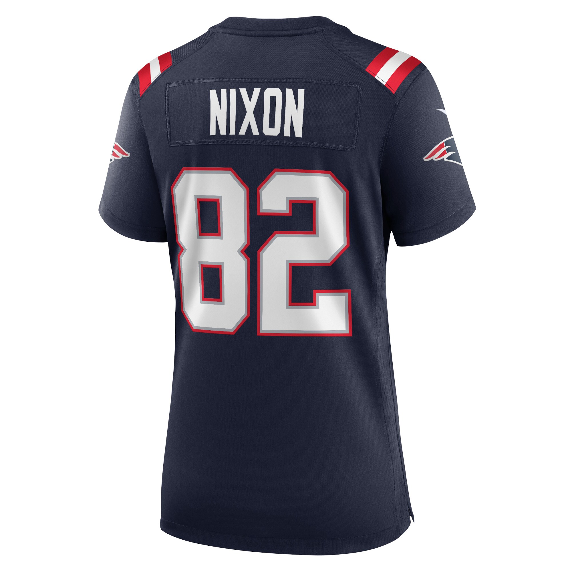 Tre Nixon New England Patriots Women's Player Game Jersey - Navy