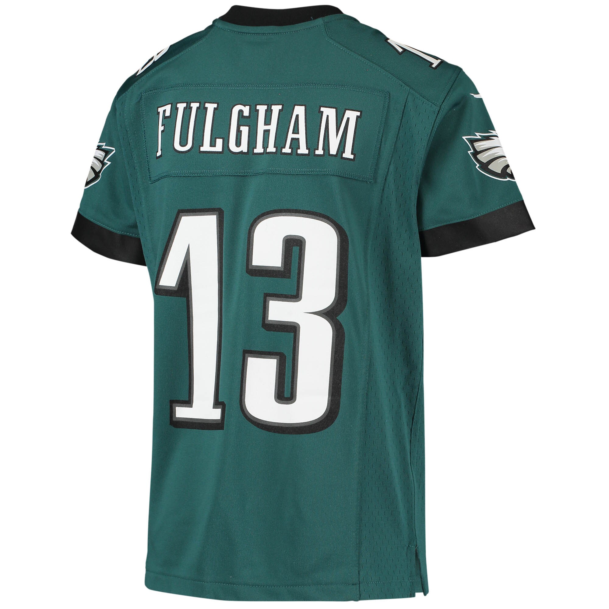 Travis Fulgham Philadelphia EaglesYouth Game Jersey - Midnight Green