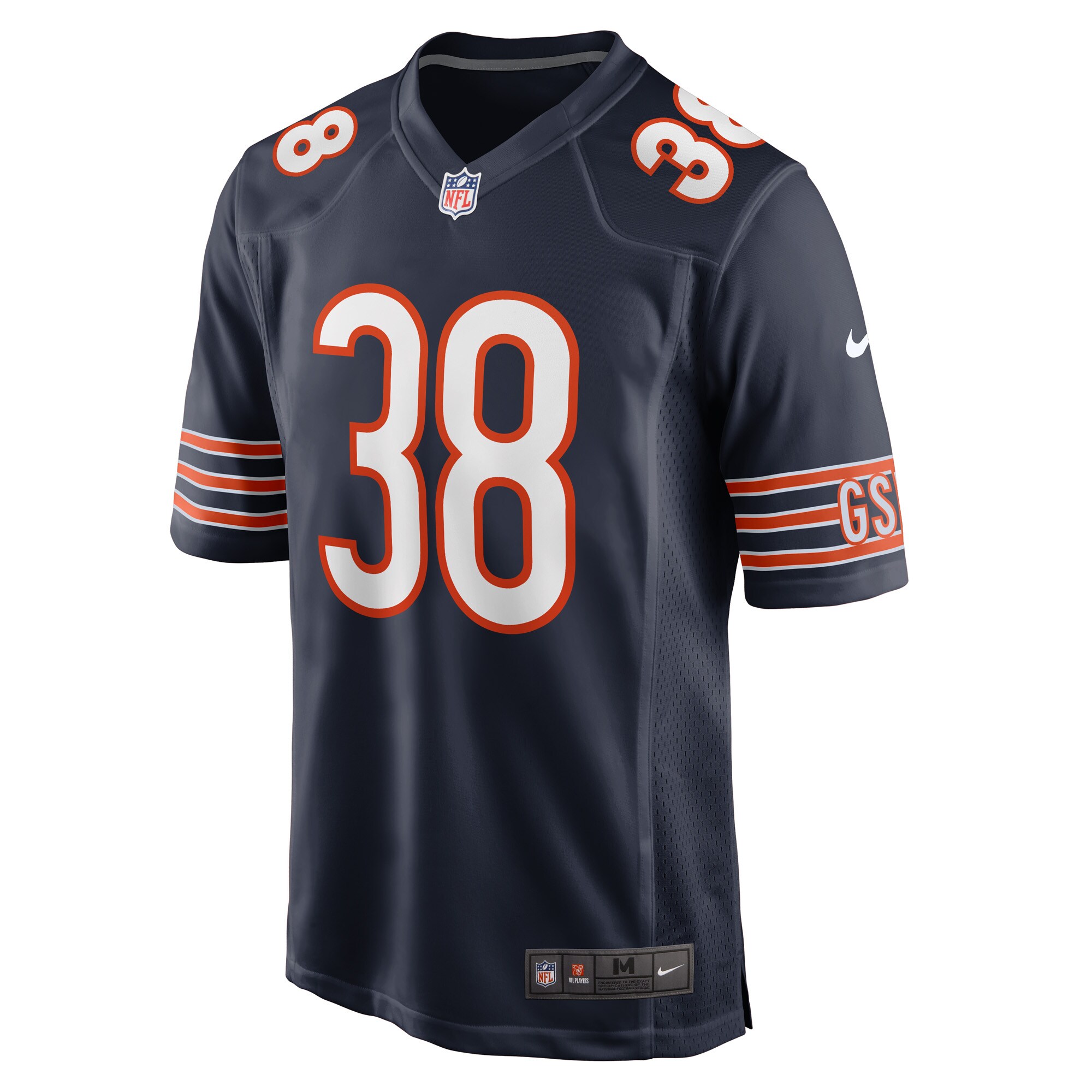 A.J. Thomas Chicago BearsGame Player Jersey - Navy