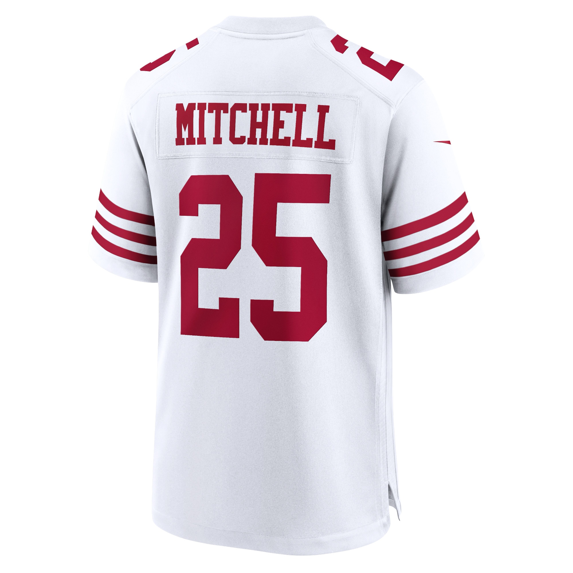 Elijah Mitchell San Francisco 49ersPlayer Game Jersey - White