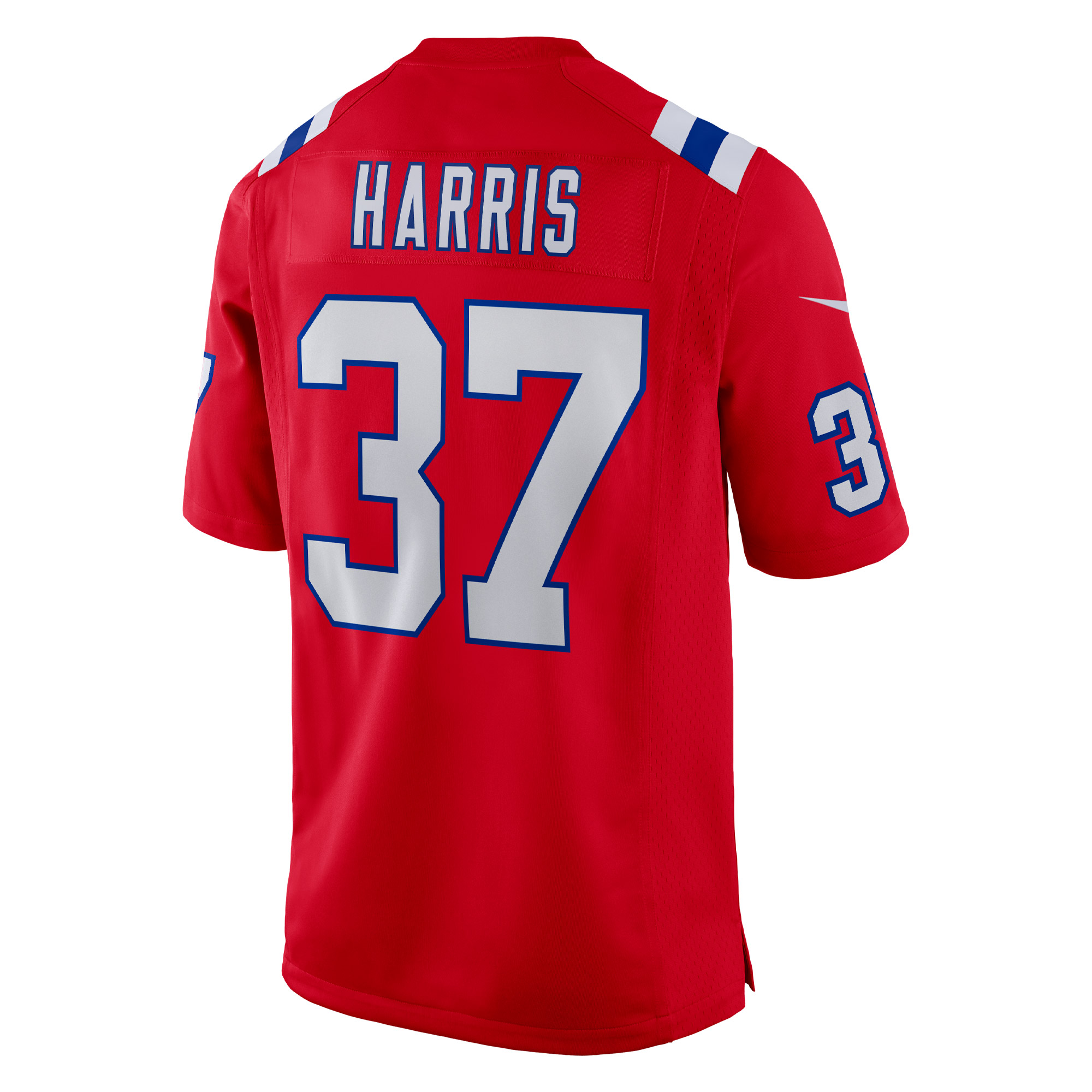 Damien Harris New England PatriotsAlternate Game Jersey - Red