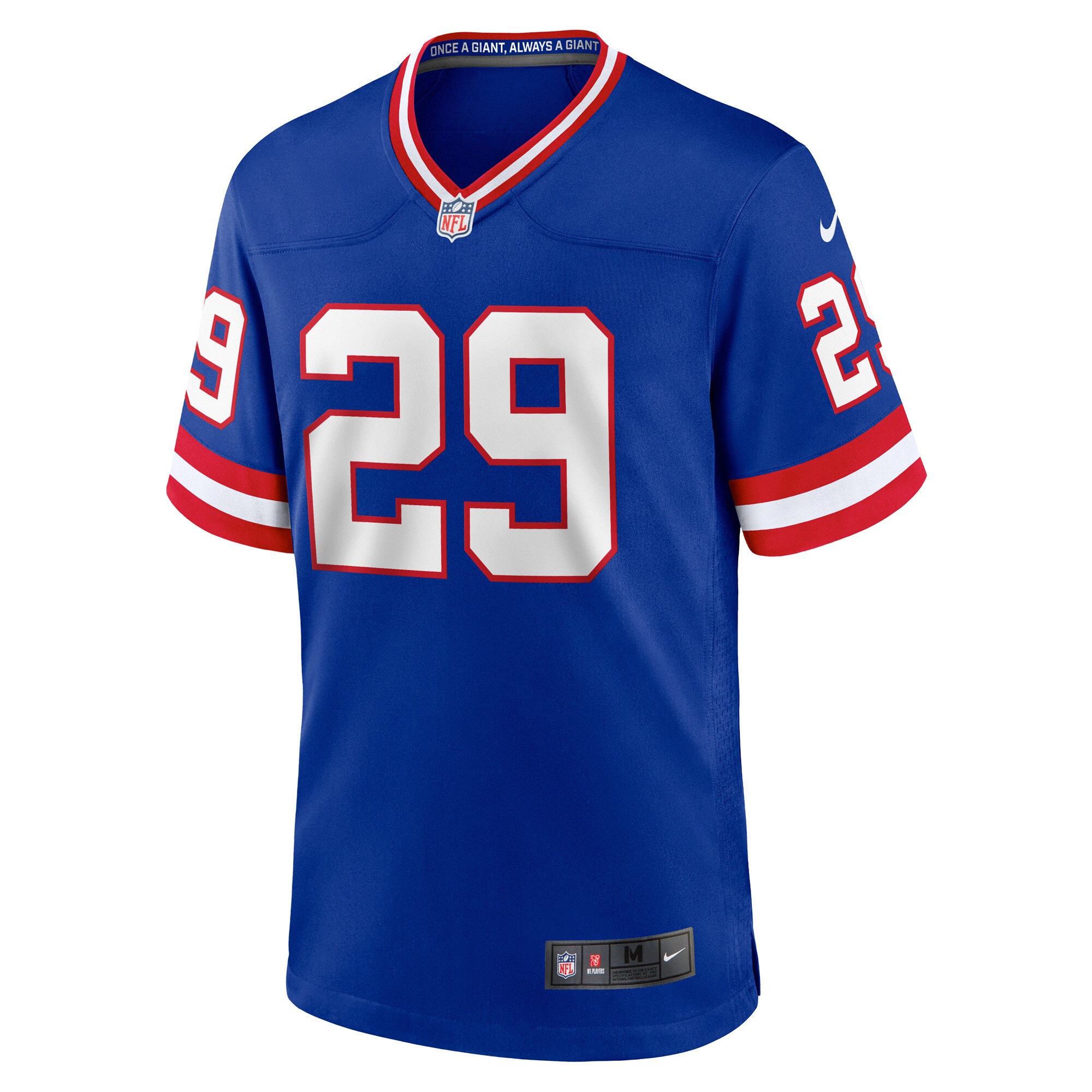 Xavier McKinney New York GiantsClassic Player Game Jersey - Royal