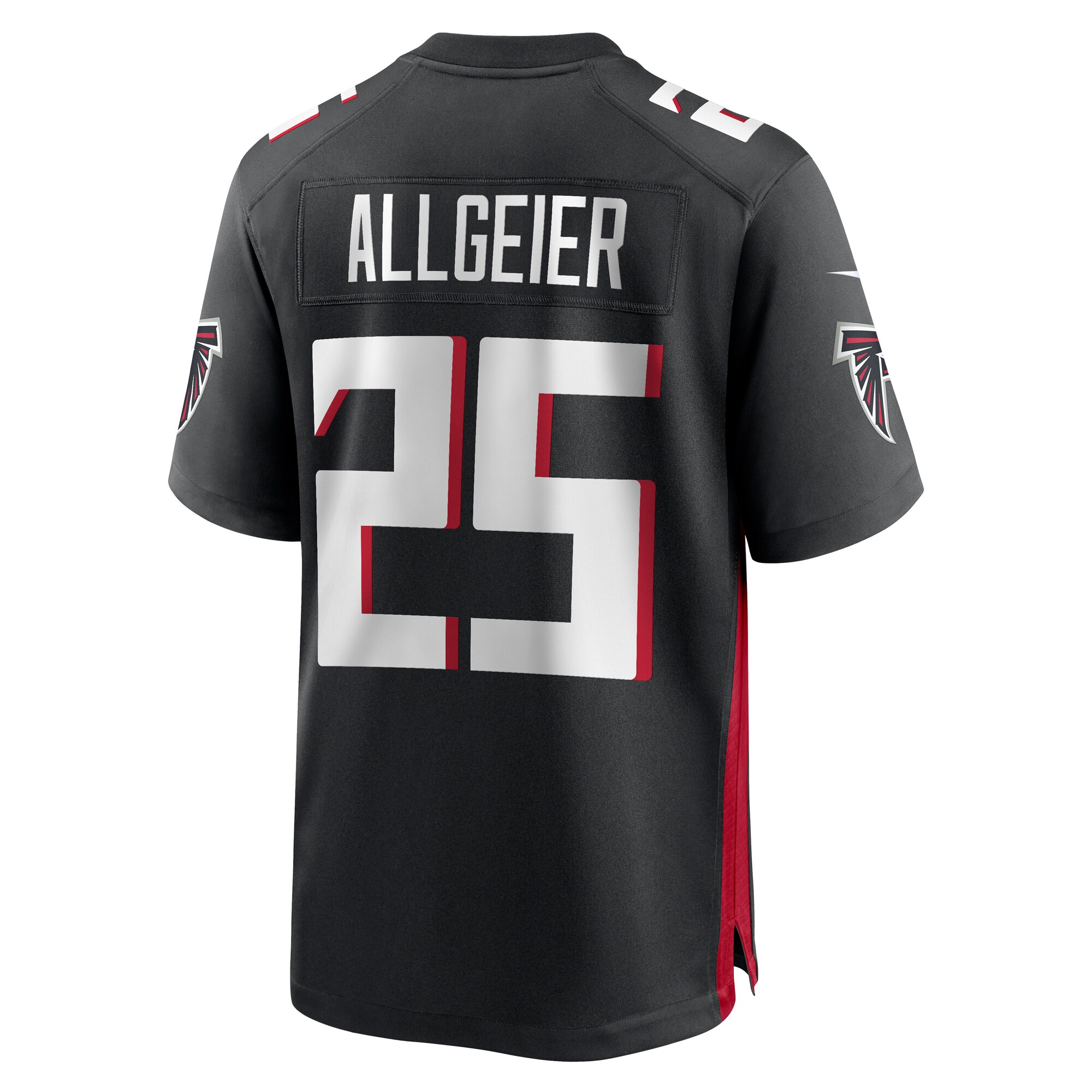 Tyler Allgeier Atlanta FalconsPlayer Game Jersey - Black