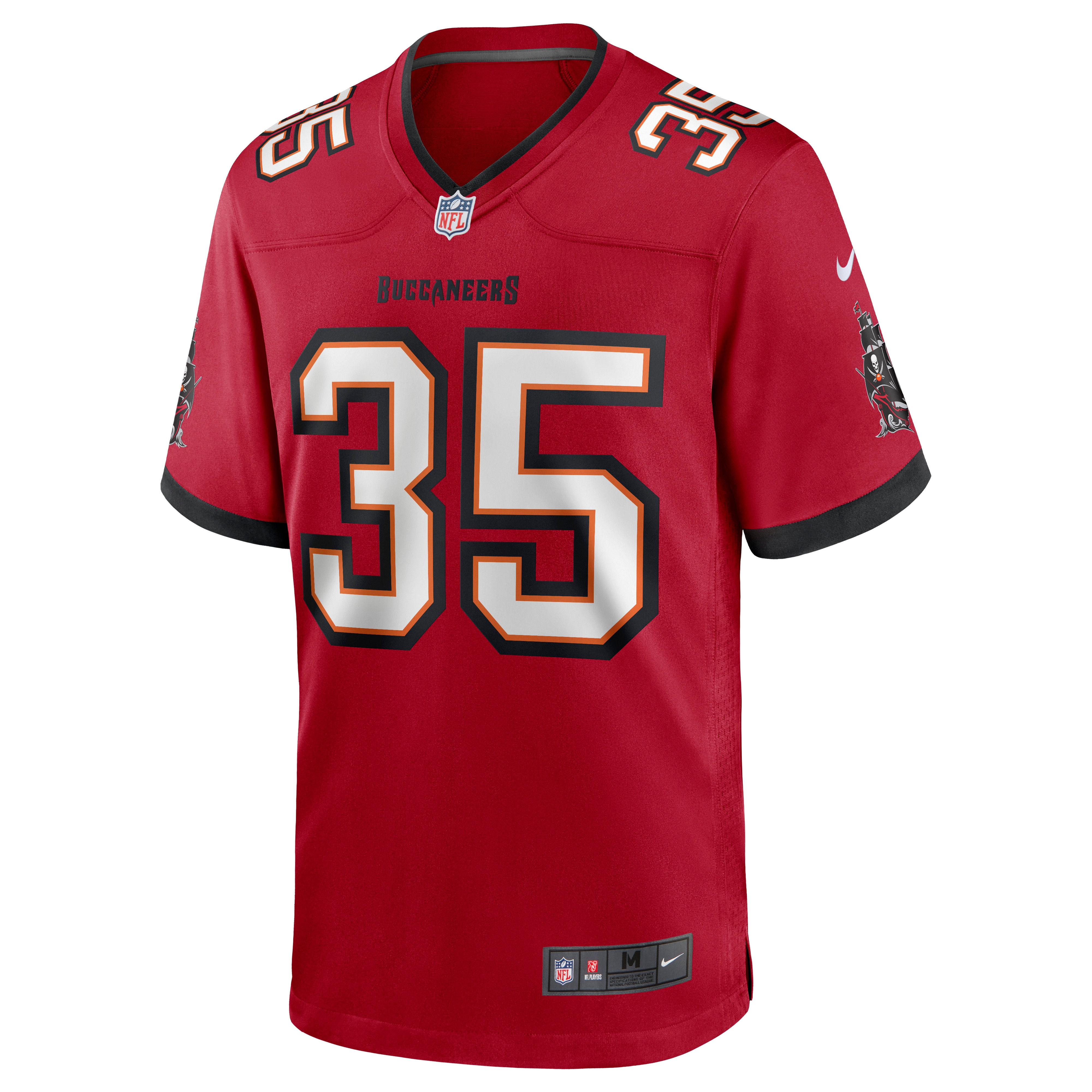 Jamel Dean Tampa Bay BuccaneersGame Jersey - Red