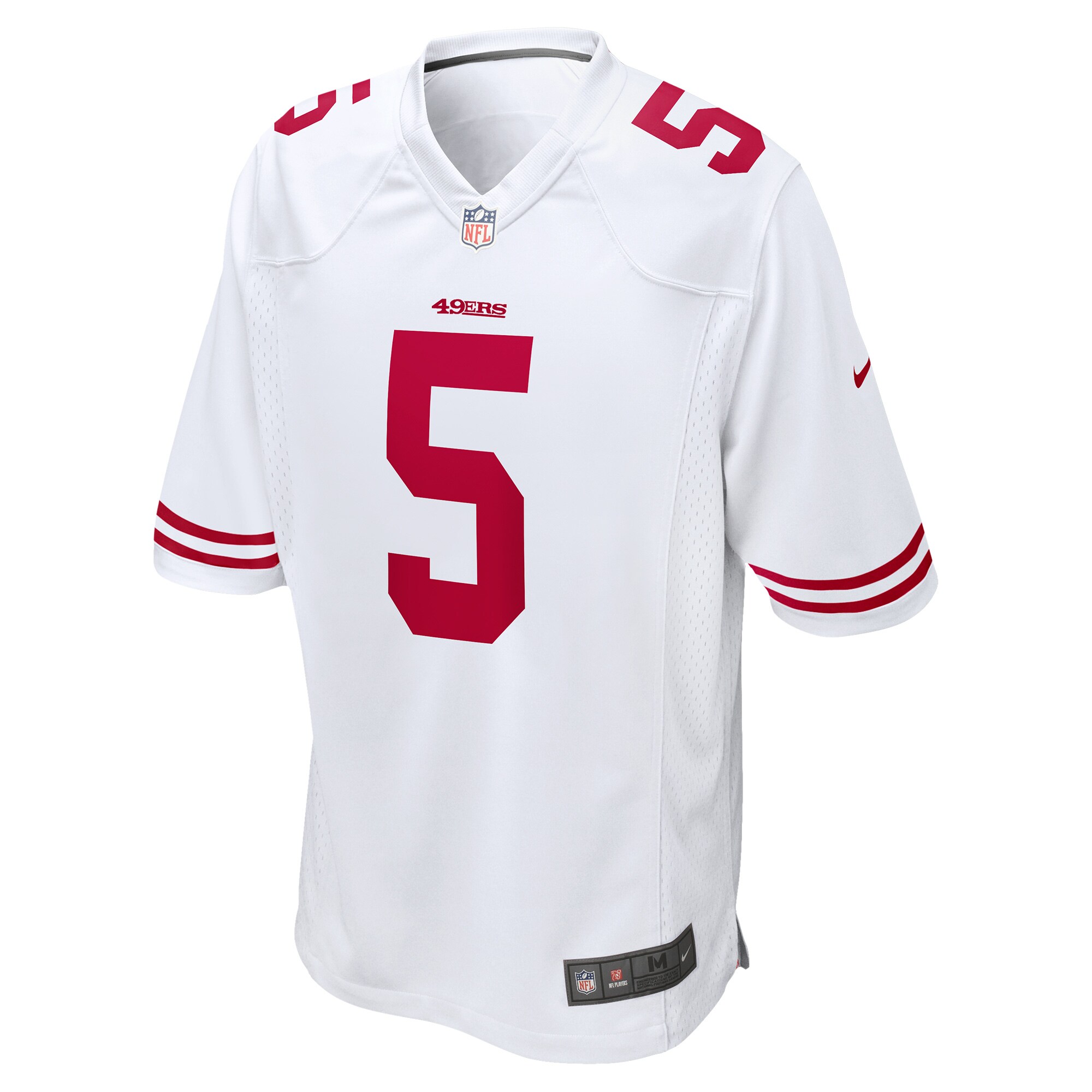 Trey Lance San Francisco 49ersGame Jersey - White
