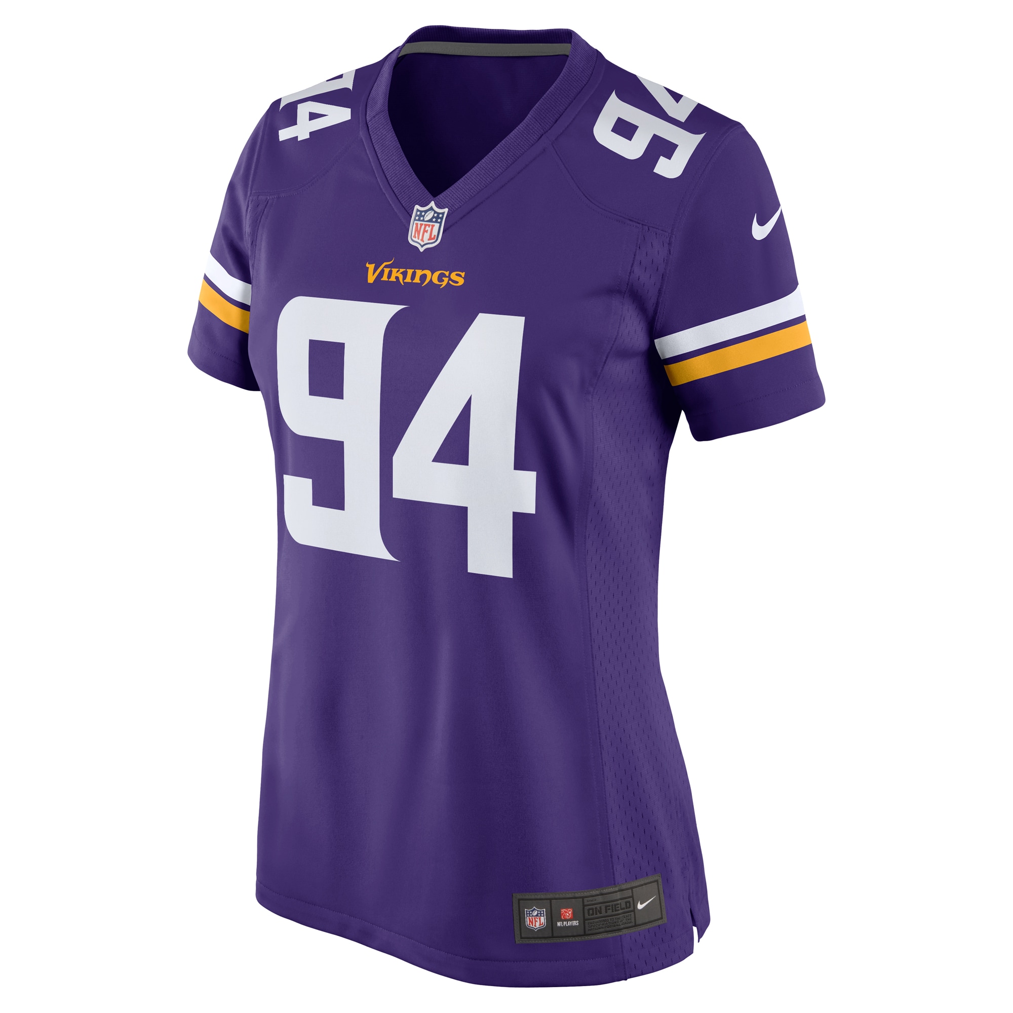Dean Lowry Minnesota Vikings Women's Game Player Jersey - Purple