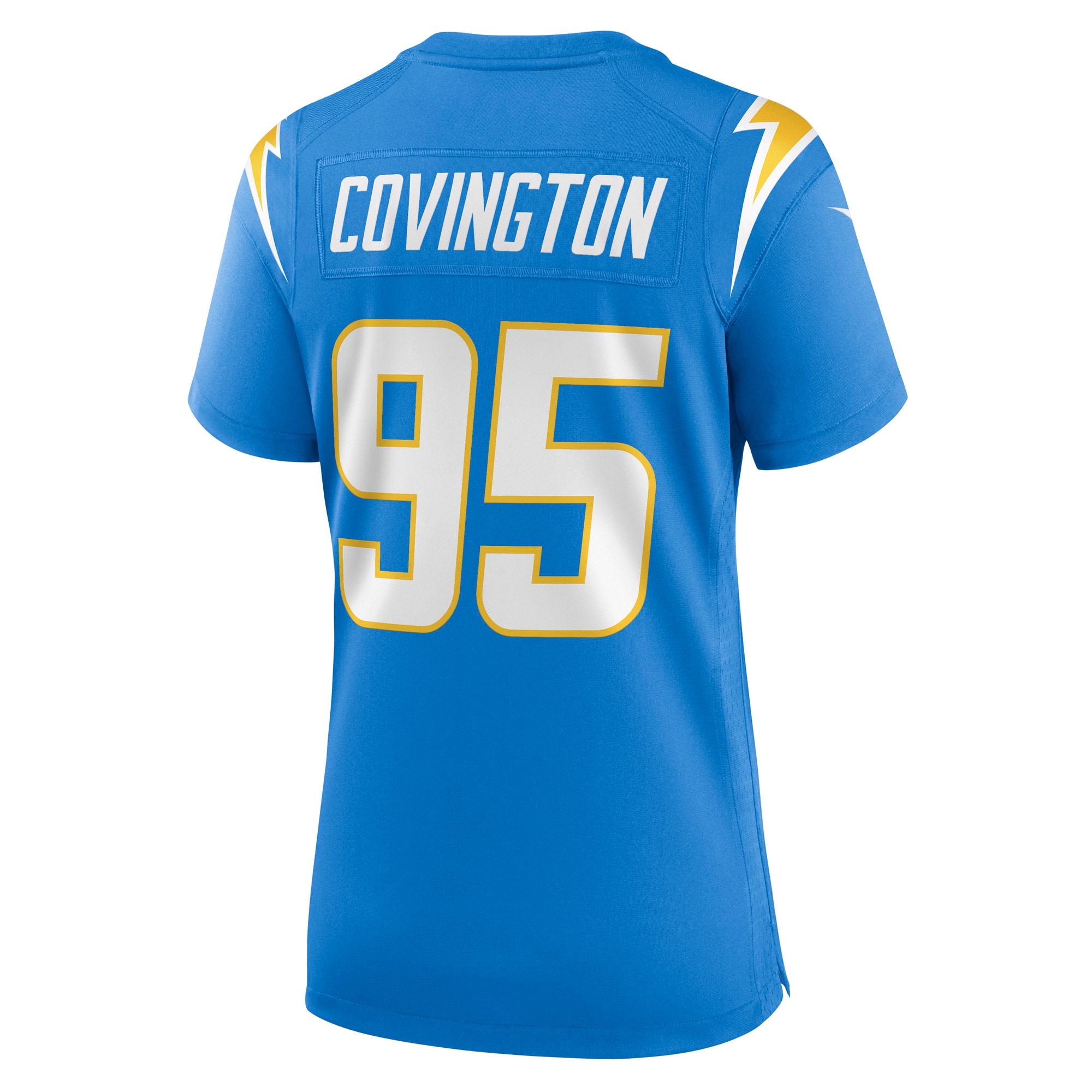 Christian Covington Los Angeles Chargers Women's Game Jersey - Powder Blue