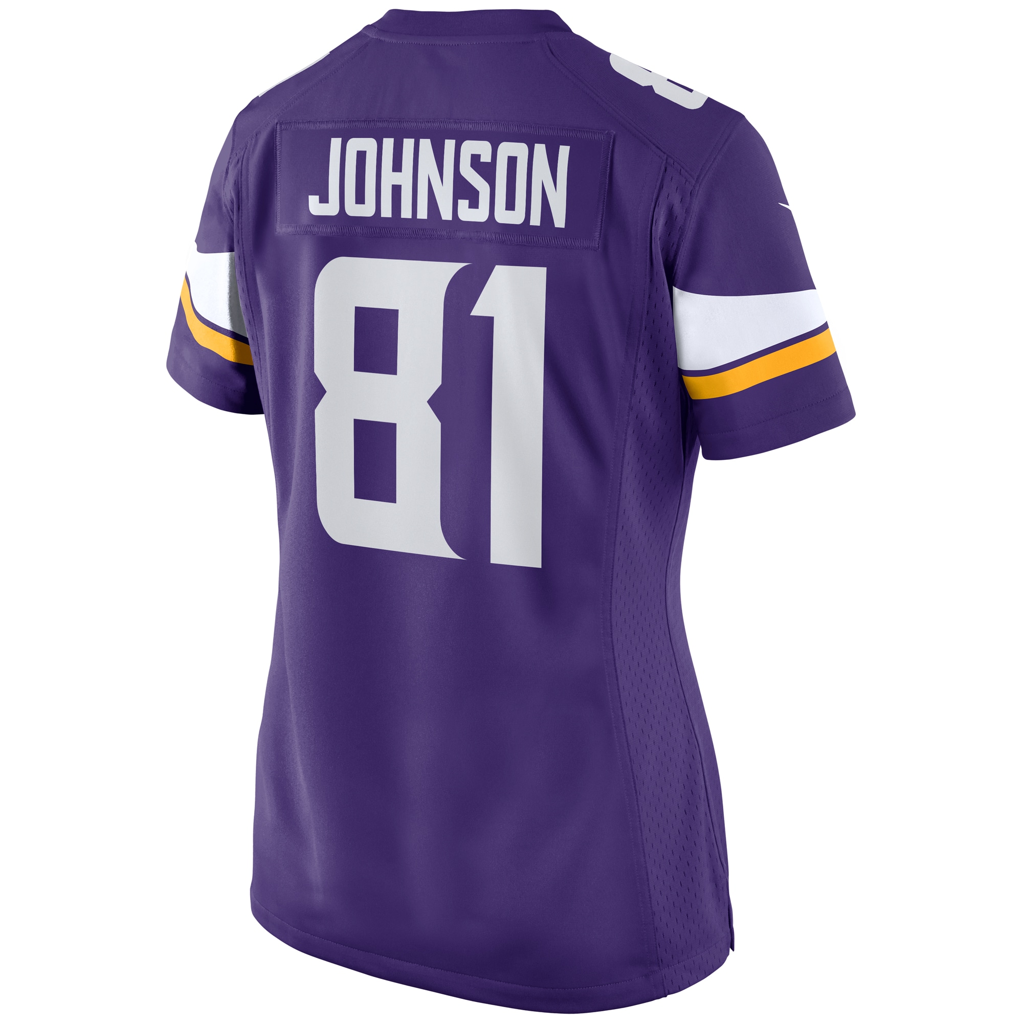 Bisi Johnson Minnesota Vikings Women's Game Jersey - Purple