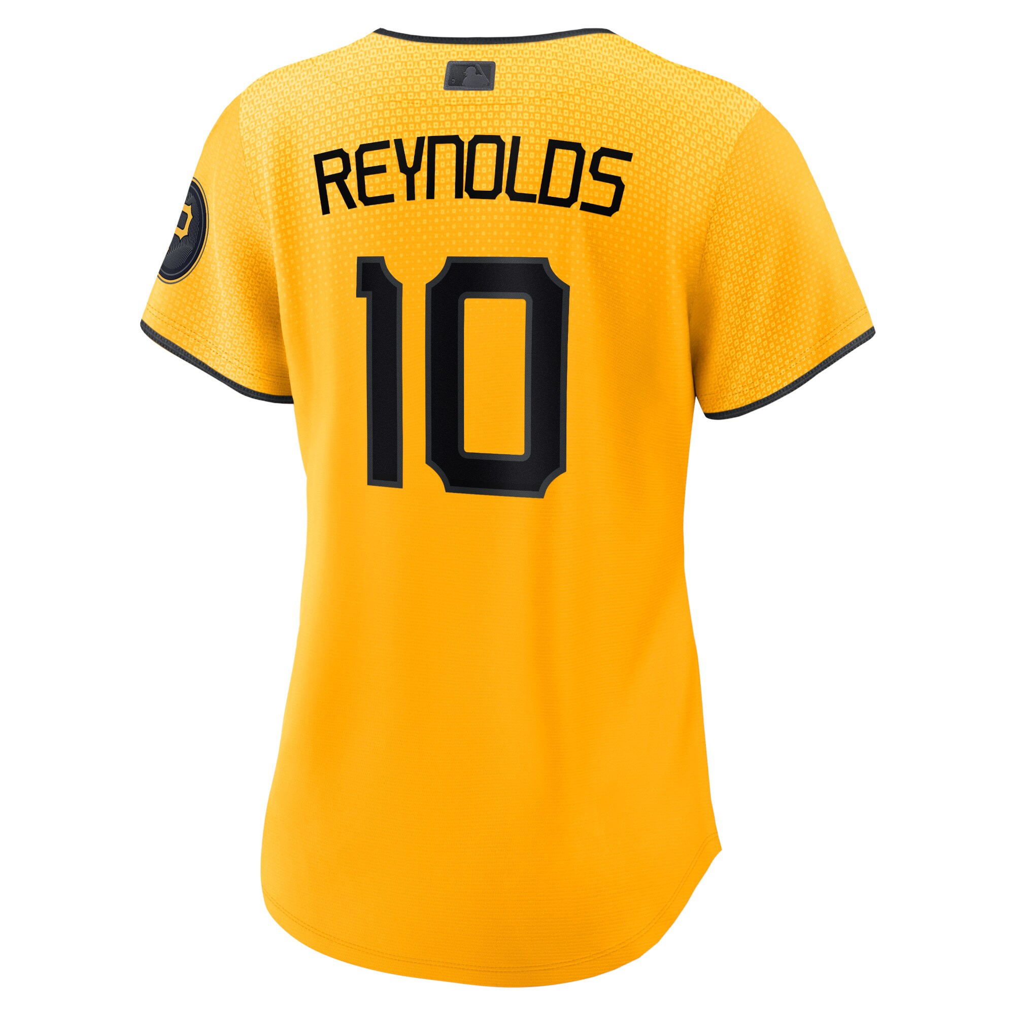 Bryan Reynolds Pittsburgh Pirates Women's 2023 City Connect Replica Player Jersey - Gold