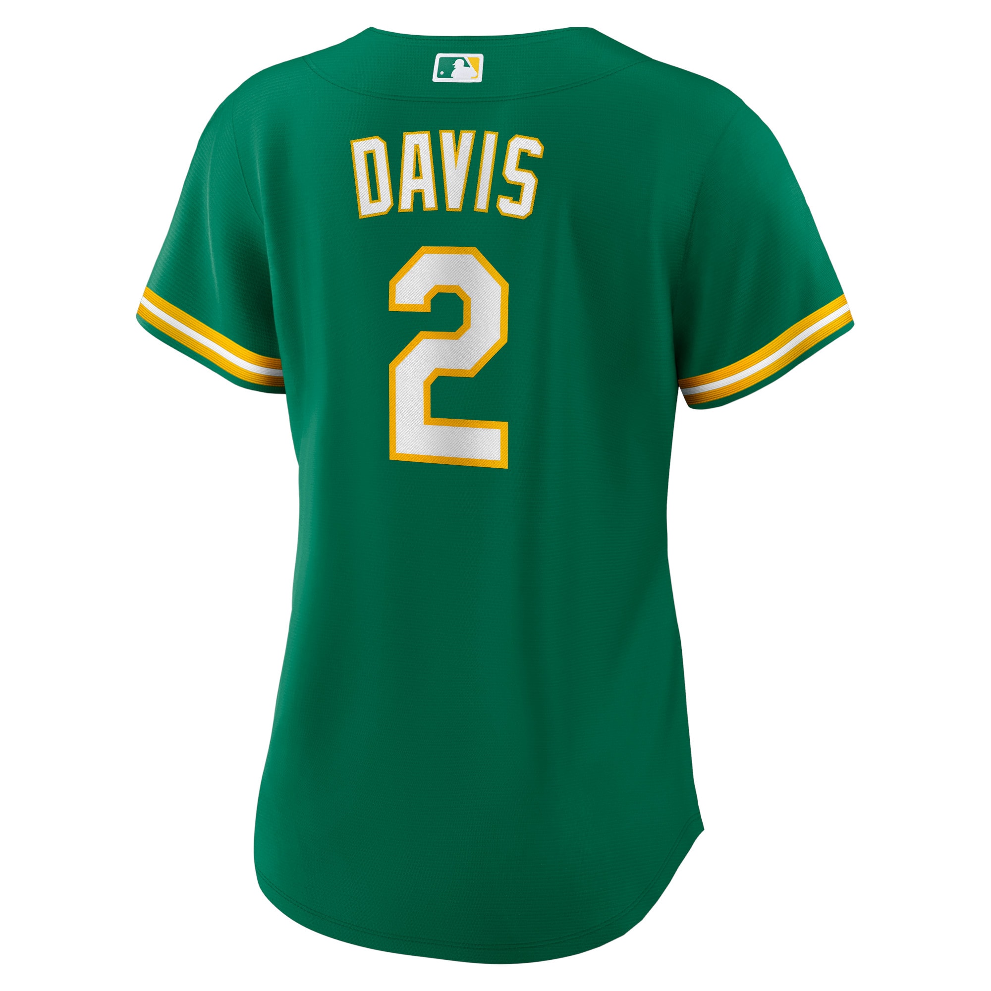 Khris Davis Oakland Athletics Women's Alternate Replica Player Jersey - Green