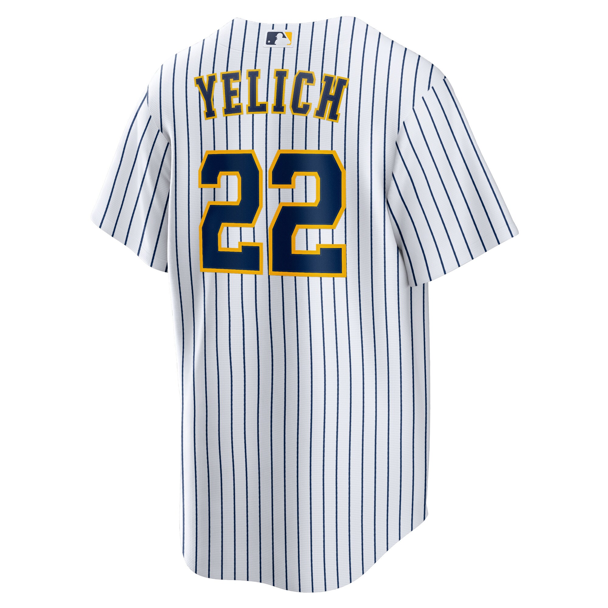 Christian Yelich Milwaukee BrewersAlternate Replica Player Jersey - White