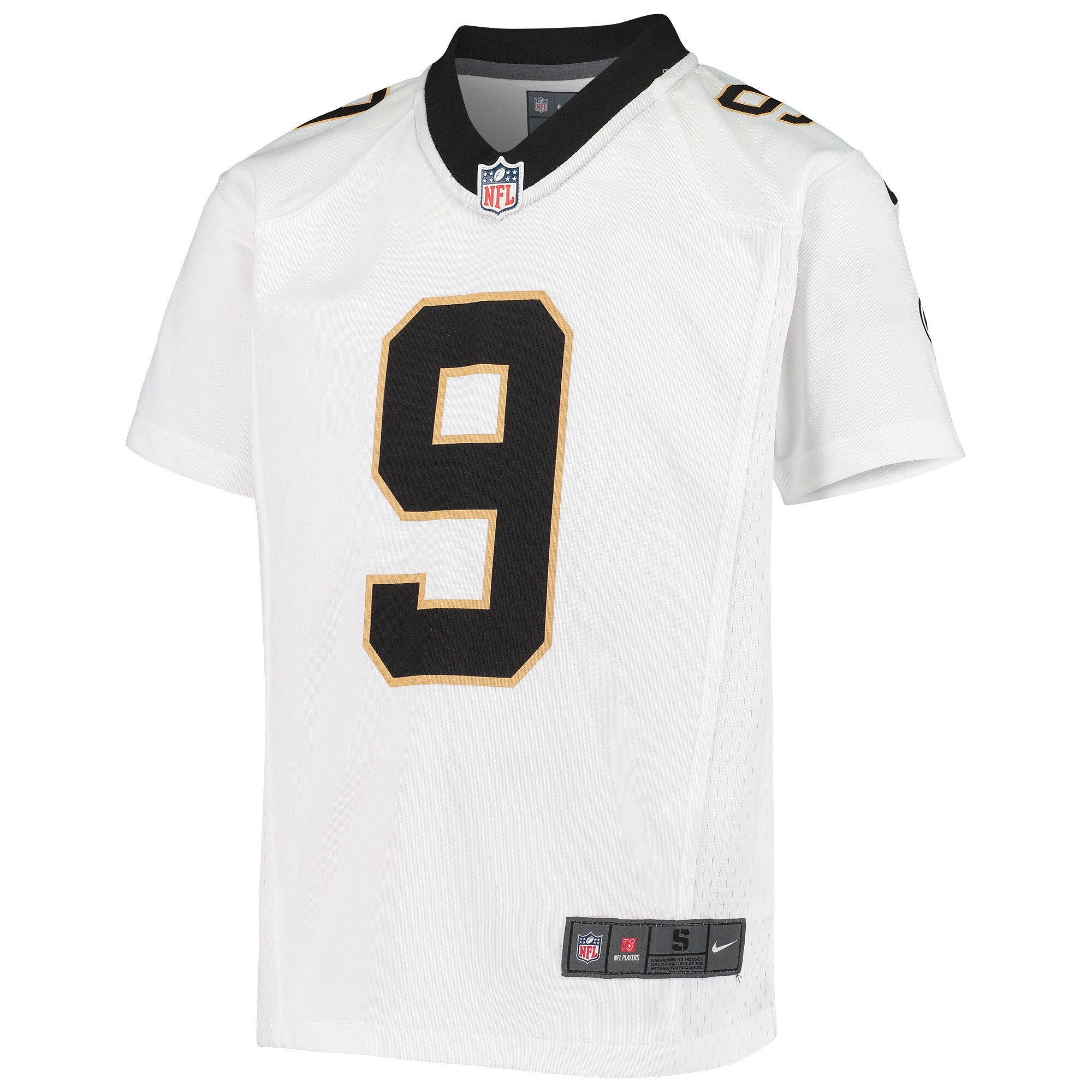 Drew Brees New Orleans SaintsYouth Game Jersey - White