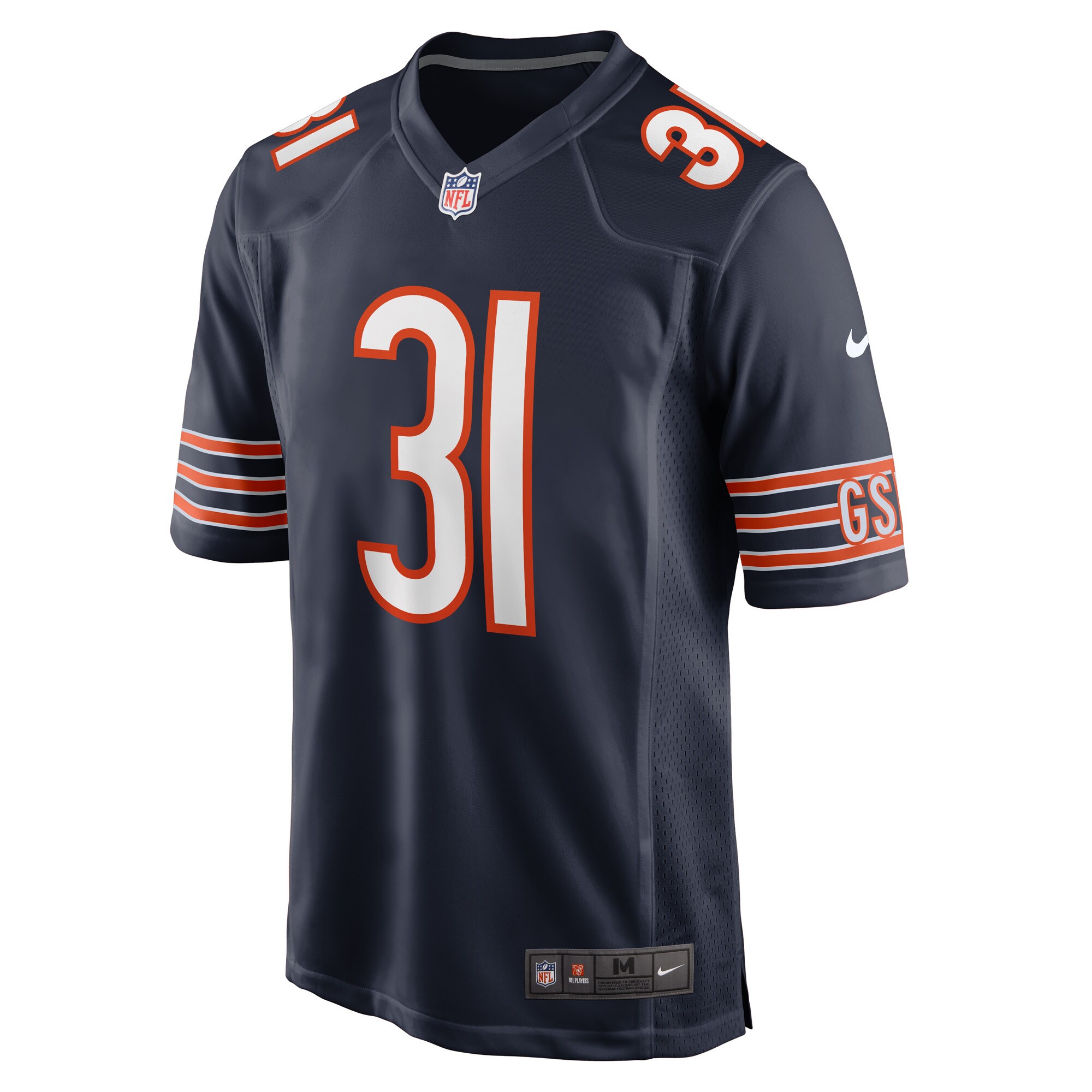 Jaylon Jones Chicago BearsGame Player Jersey - Navy