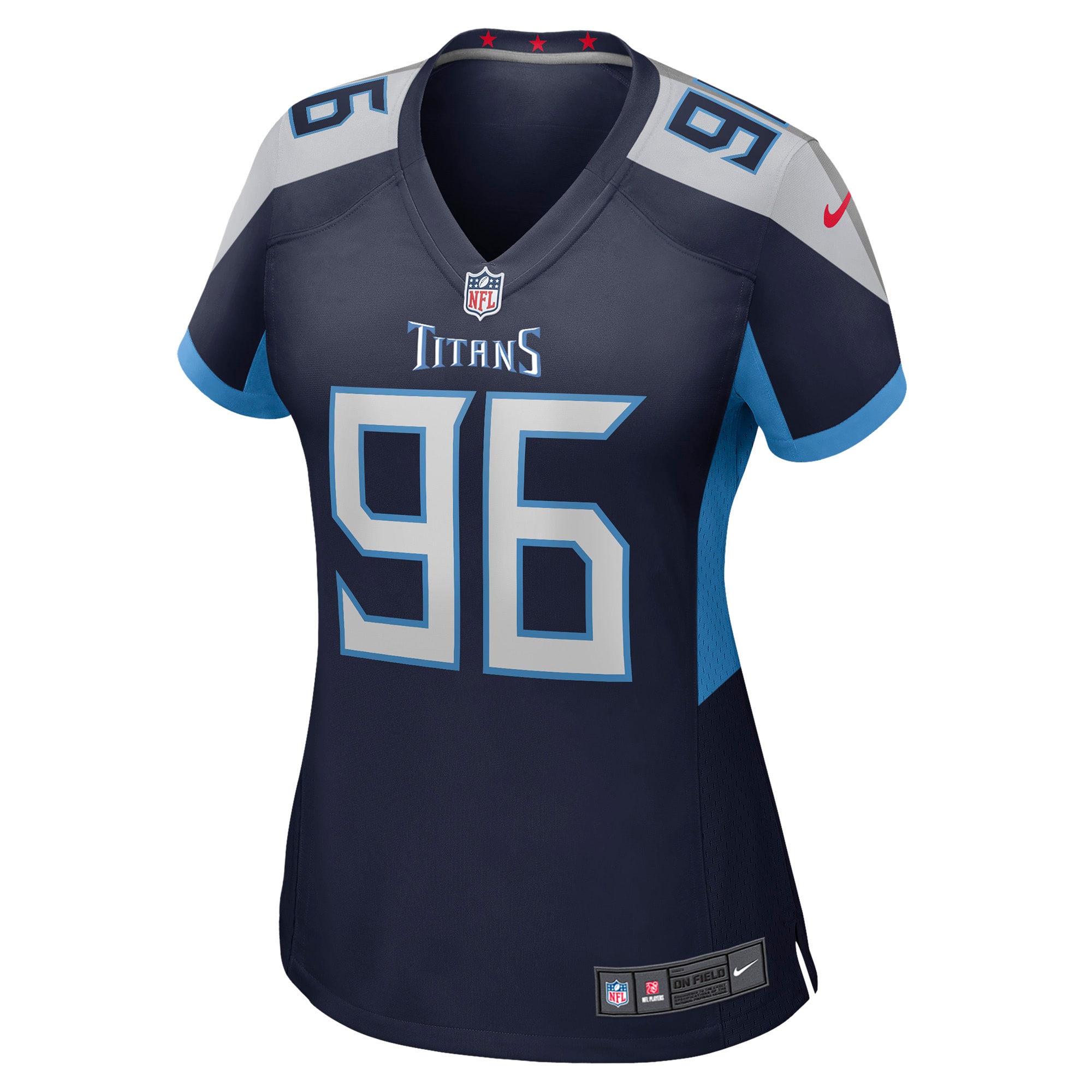 Denico Autry Tennessee Titans Women's Game Jersey - Navy