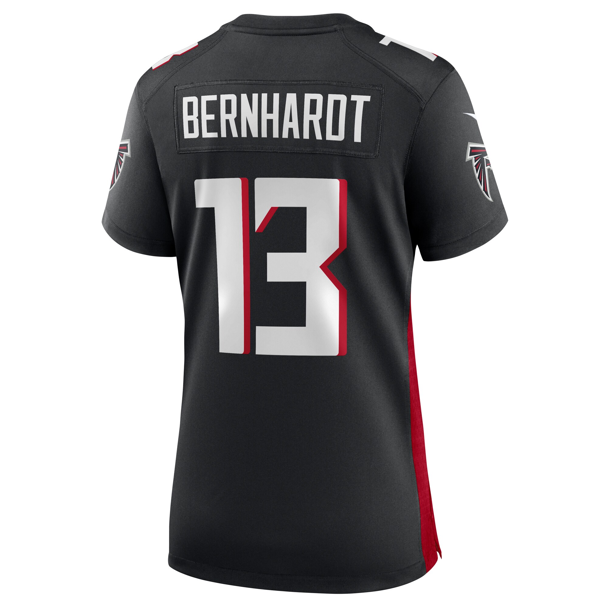 Jared Bernhardt Atlanta Falcons Women's Player Game Jersey - Black