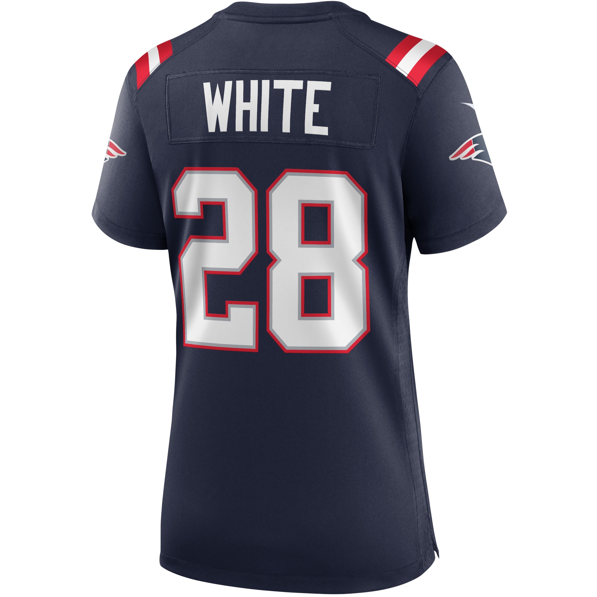 James White New England Patriots Women's Game Jersey - Navy