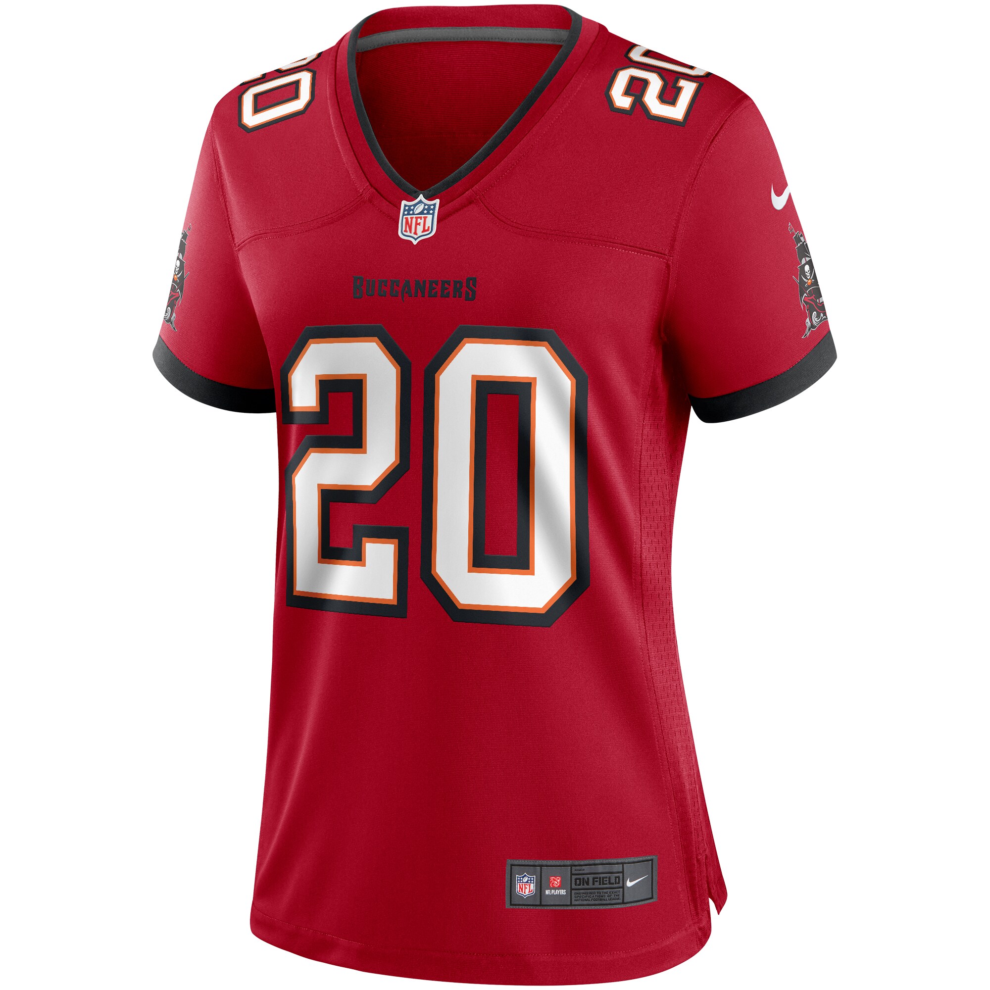 Ronde Barber Tampa Bay Buccaneers Women's Game Retired Player Jersey - Red