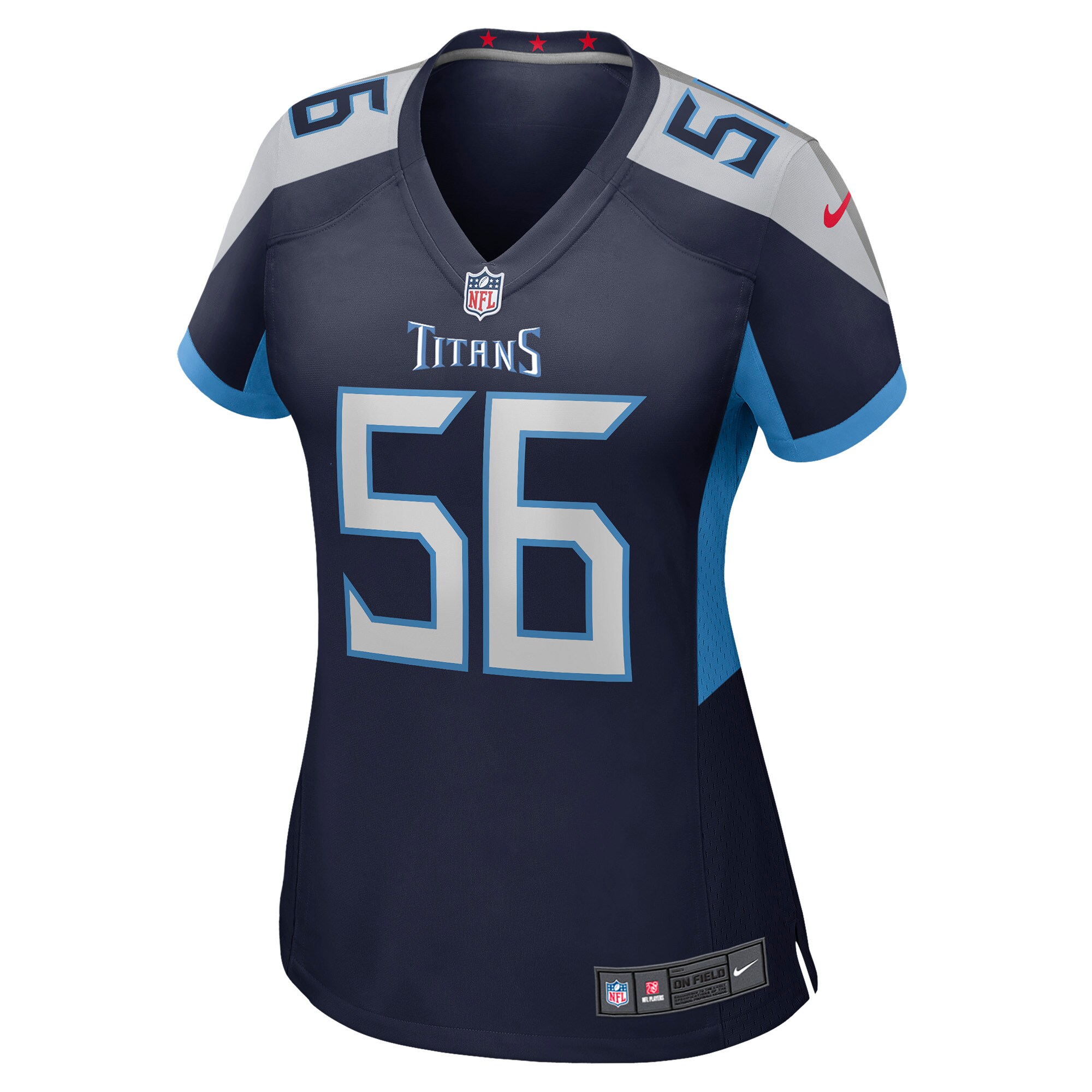 Monty Rice Tennessee Titans Women's Game Jersey - Navy