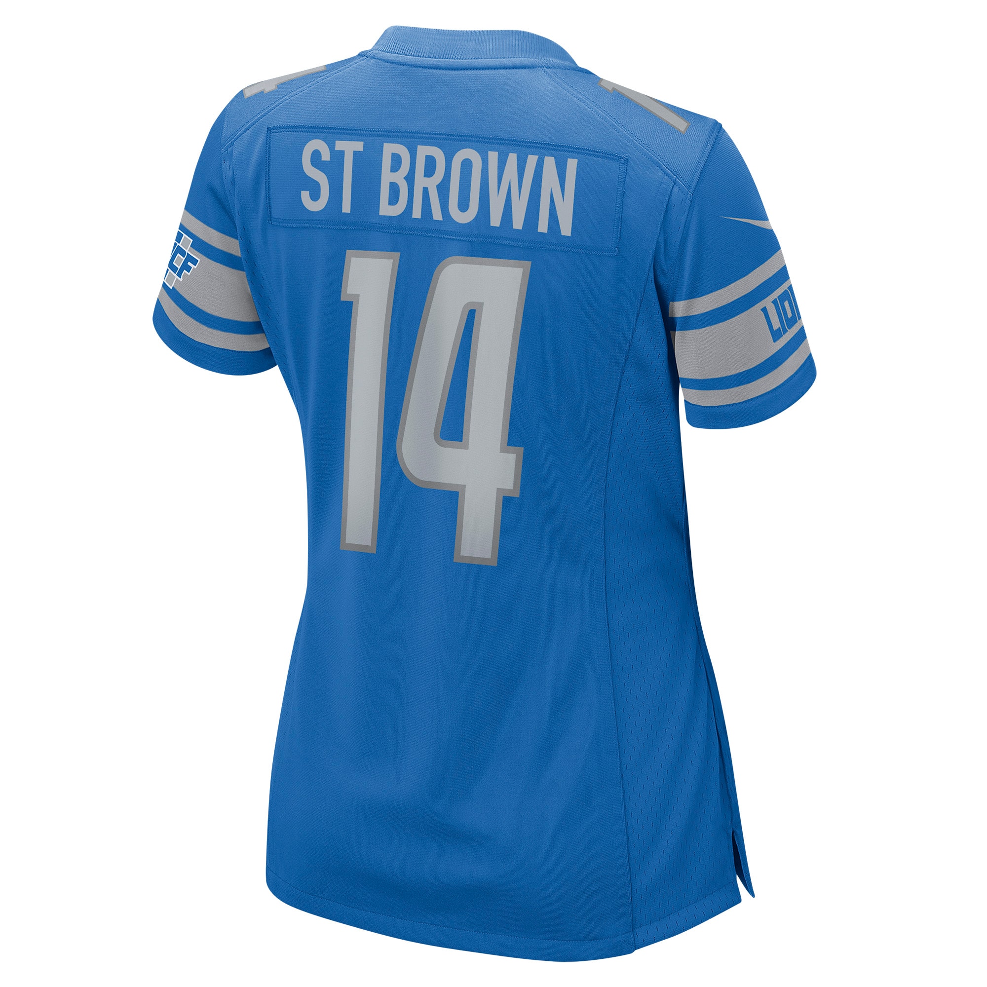 Amon-Ra St. Brown Detroit Lions Women's Game Player Jersey - Blue