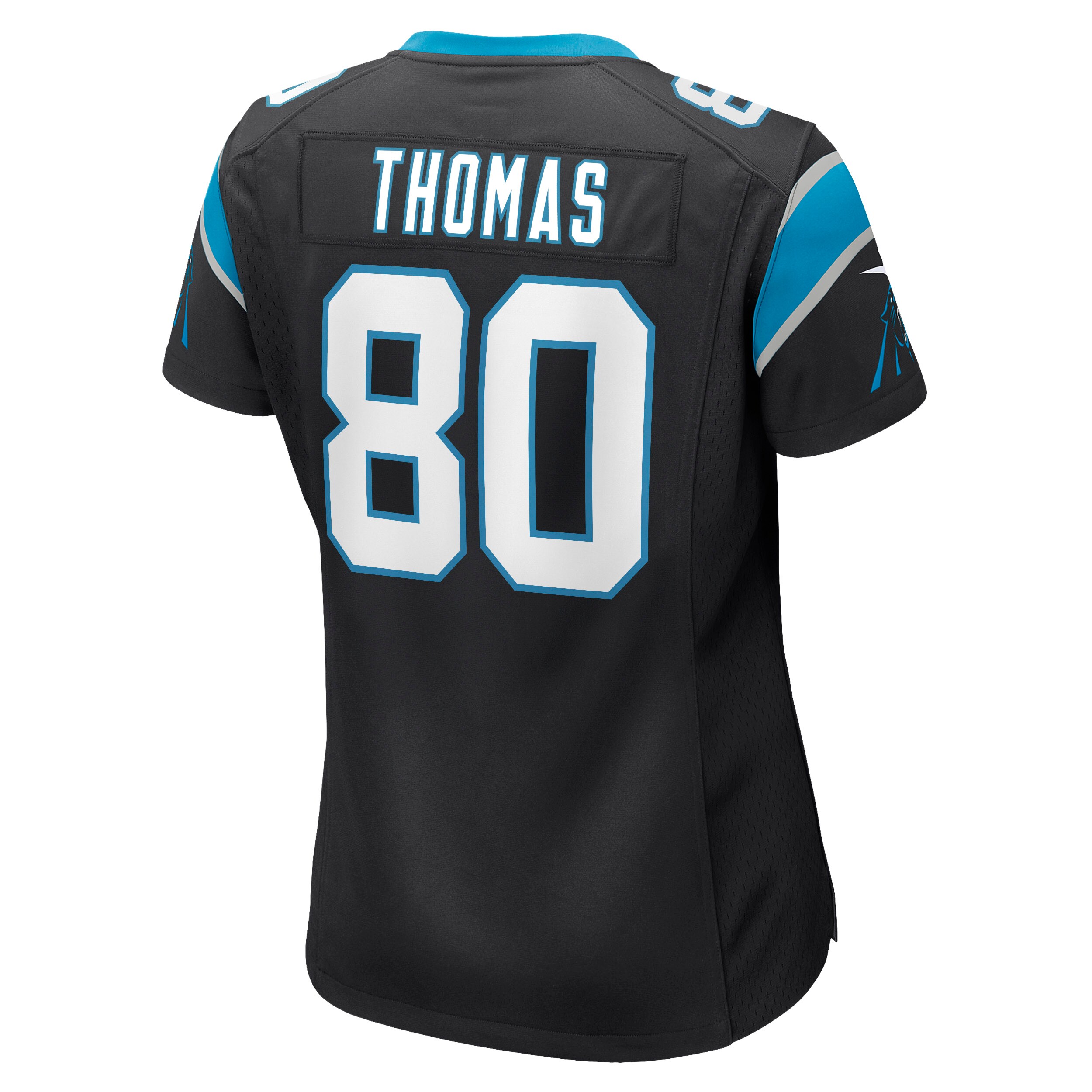 Ian Thomas Carolina Panthers Women's Game Jersey - Black