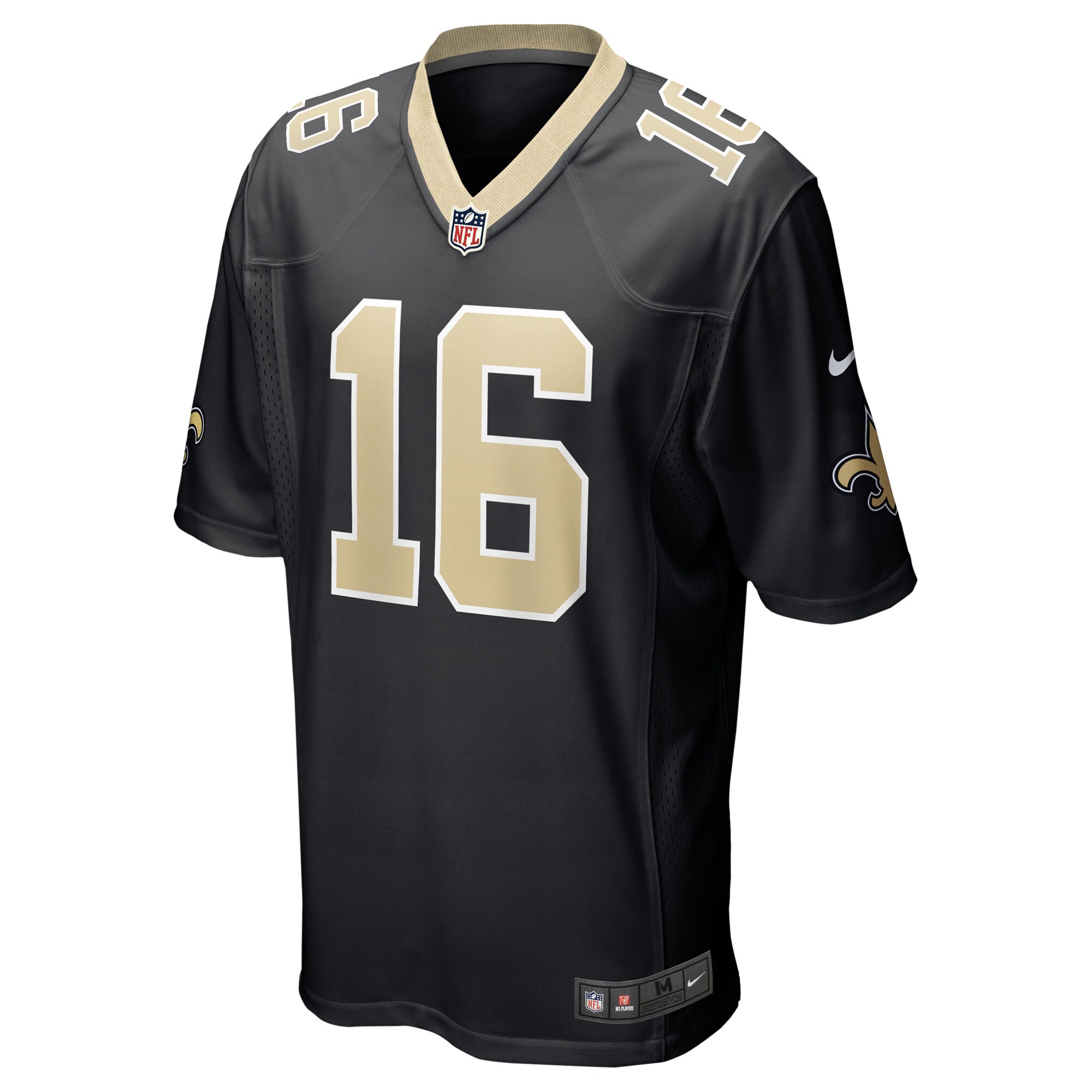 Jake Luton New Orleans SaintsGame Player Jersey - Black