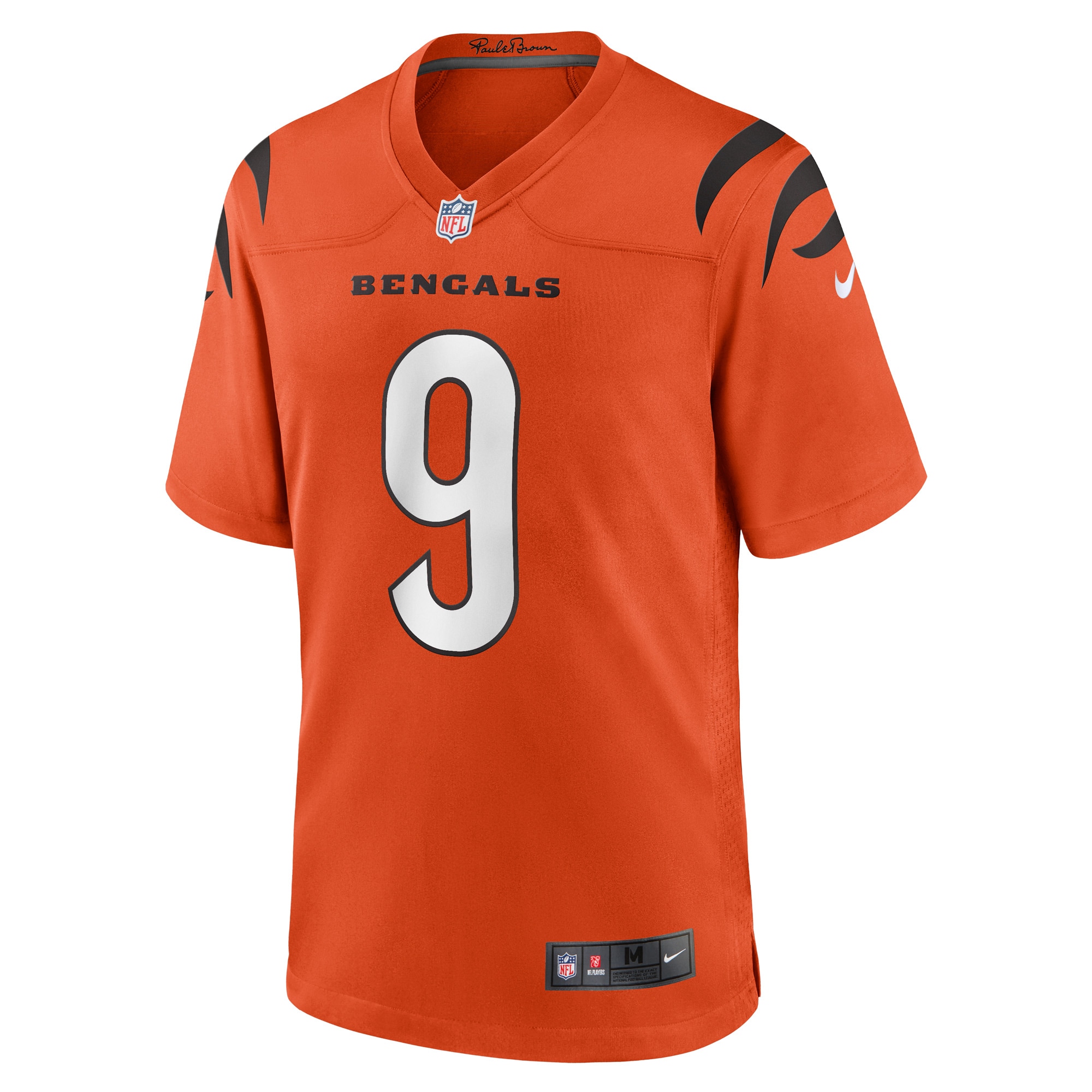 Joe Burrow Cincinnati BengalsGame Jersey - Orange
