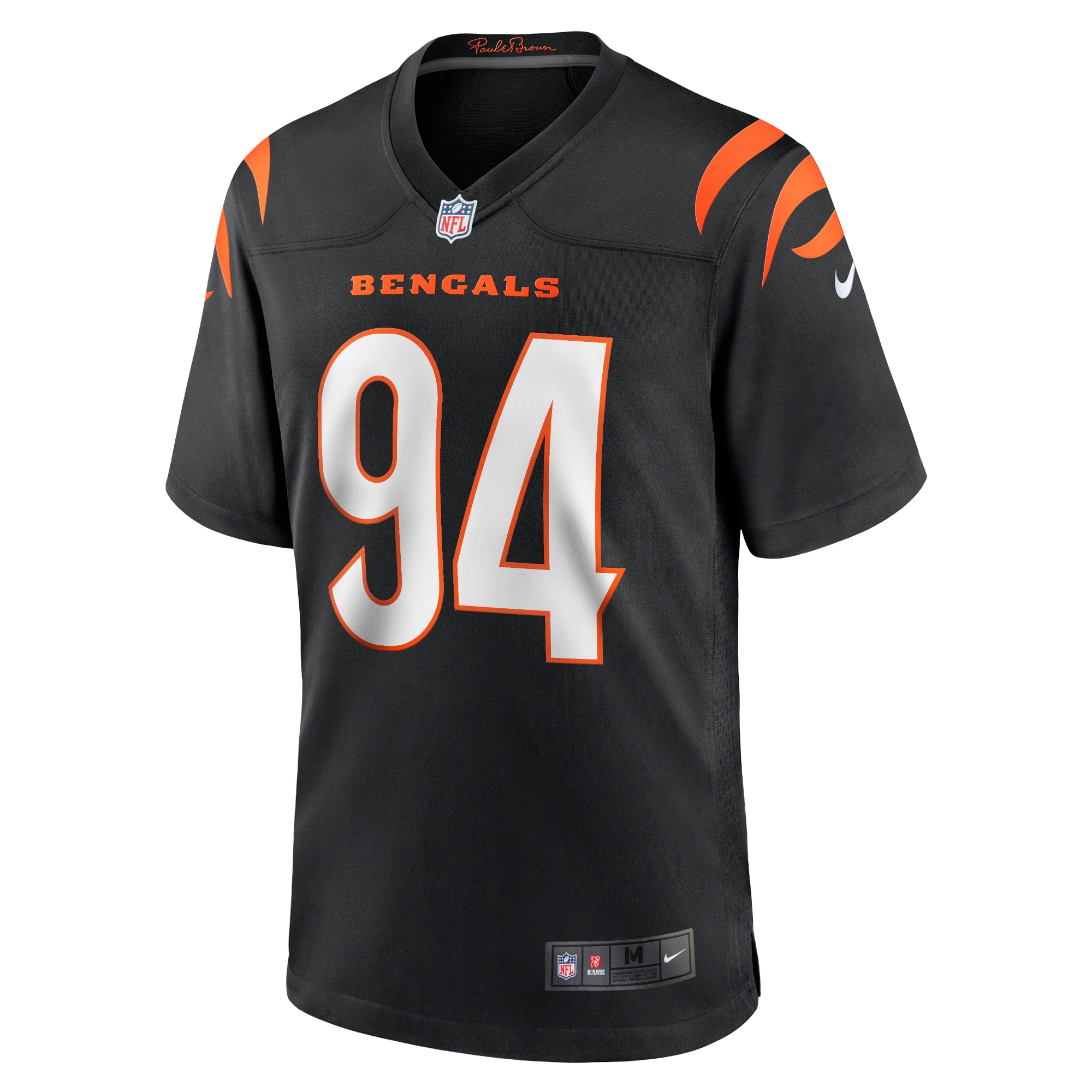 Sam Hubbard Cincinnati BengalsPlayer Game Jersey - Black