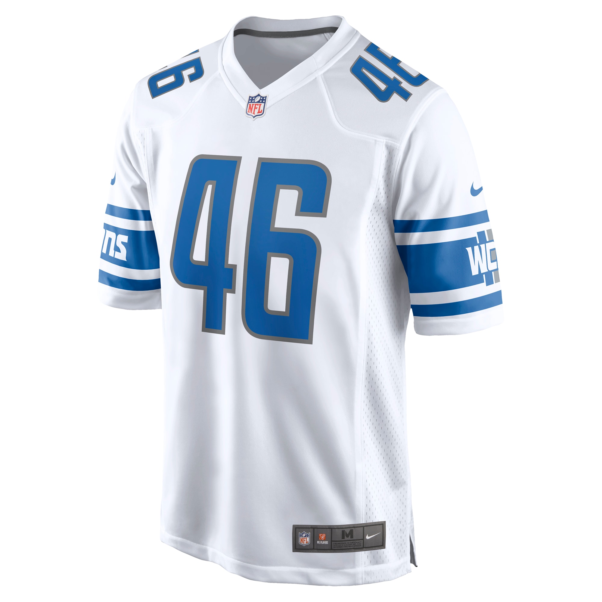 Jack Campbell Detroit LionsAway Game Jersey - White