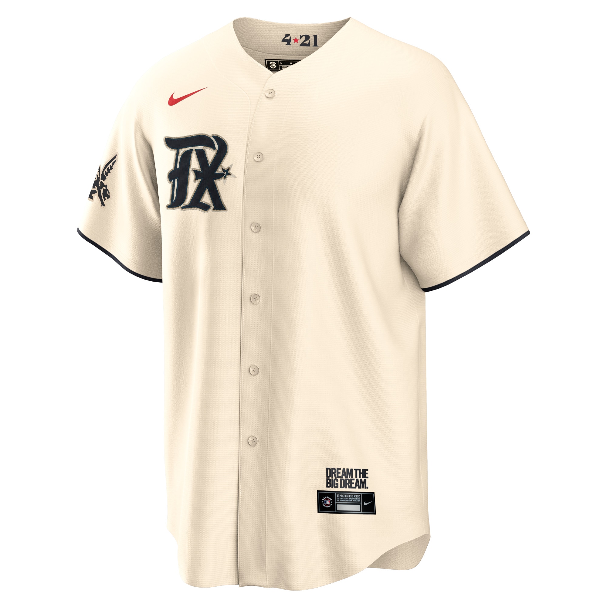 Corey Seager Texas Rangers2023 City Connect Replica Player Jersey - Cream