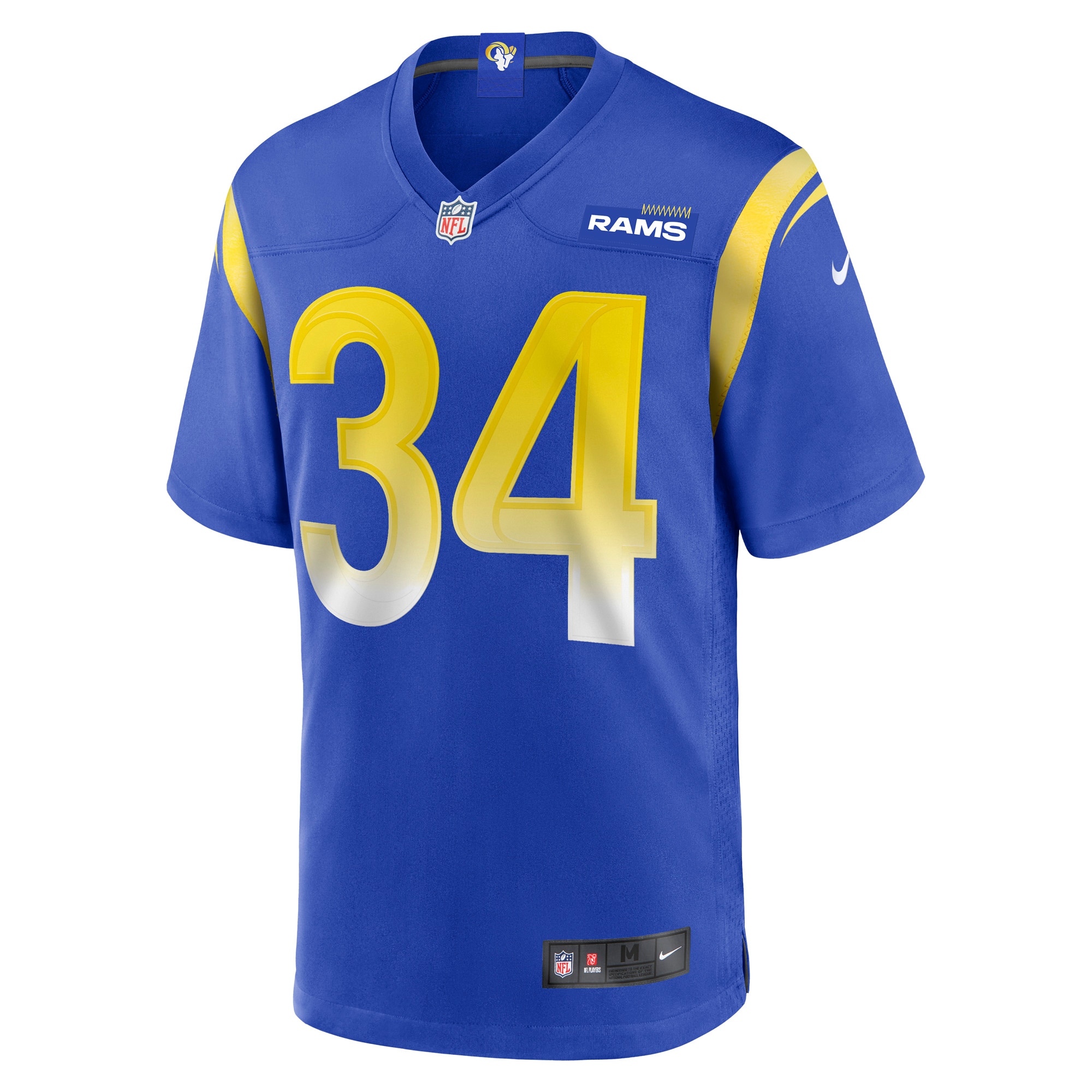 Jake Funk Los Angeles RamsGame Player Jersey - Royal