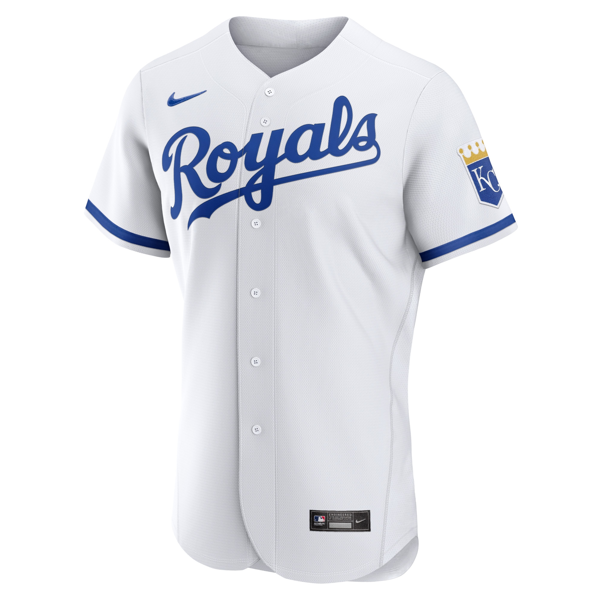Kansas City Royals2022 Home Authentic Jersey - White