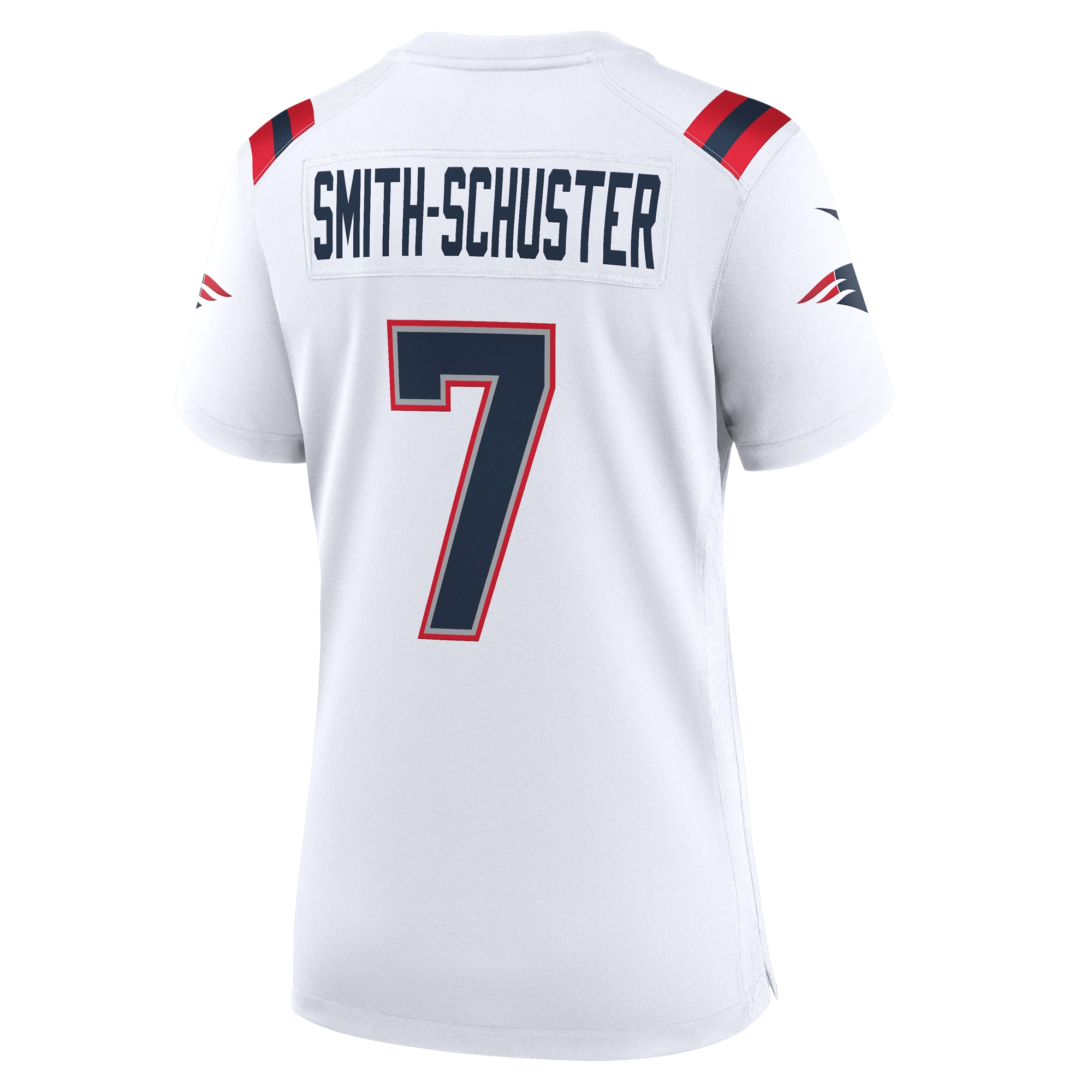 JuJu Smith-Schuster New England Patriots Women's Game Player Jersey - White