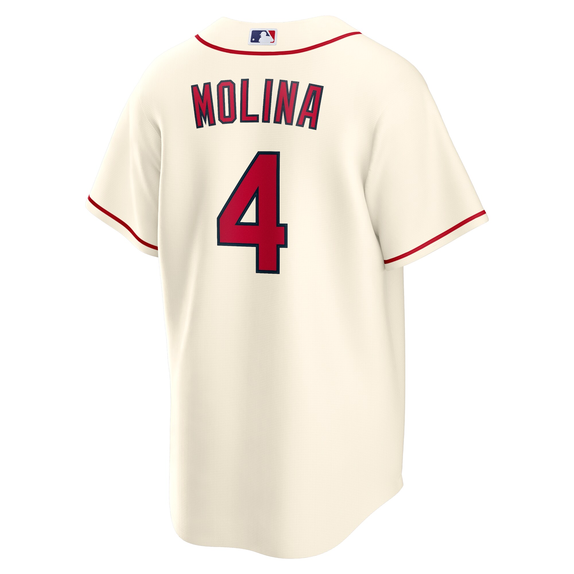 Yadier Molina St. Louis CardinalsAlternate Replica Player Name Jersey - Cream