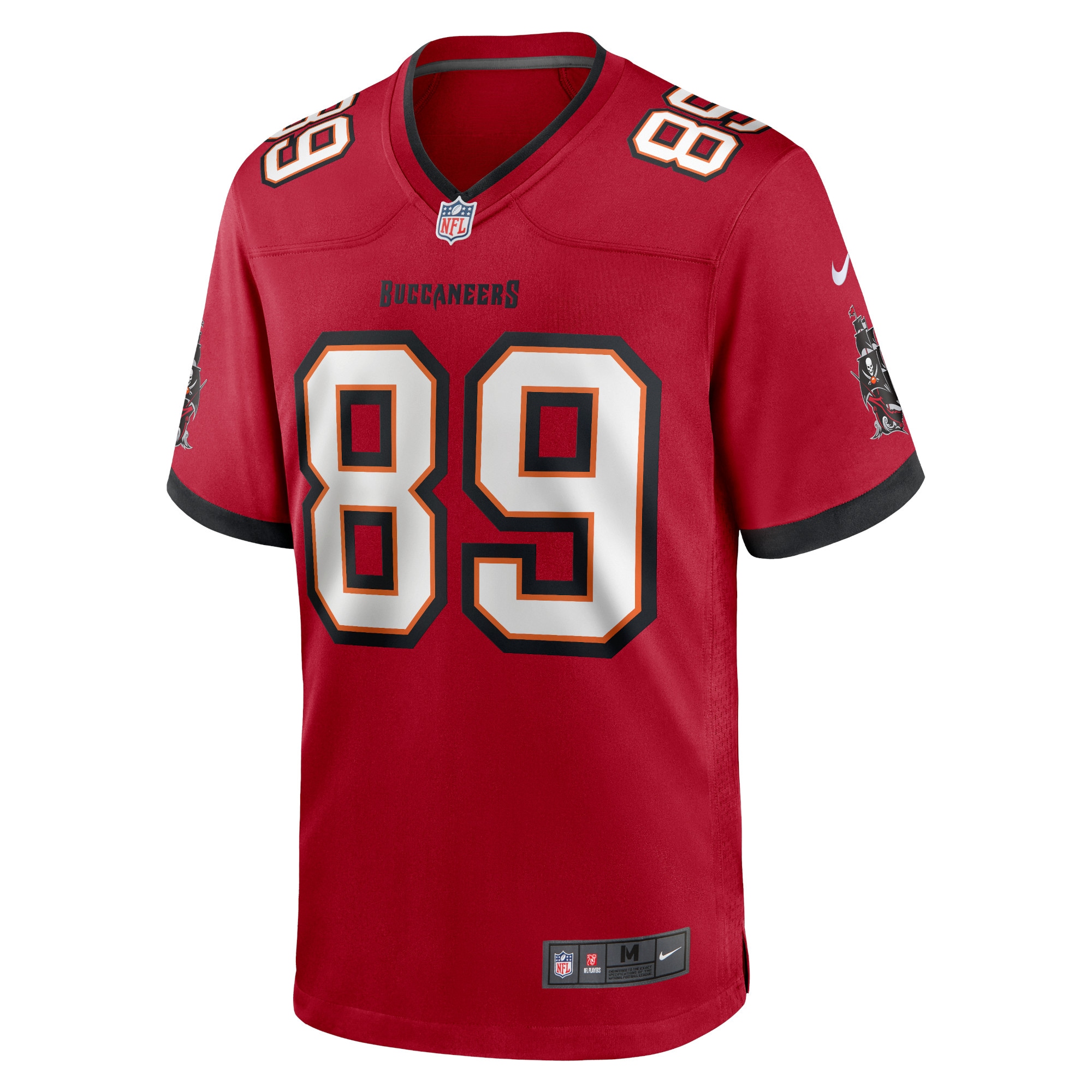 David Wells Tampa Bay BuccaneersHome Game Player Jersey - Red