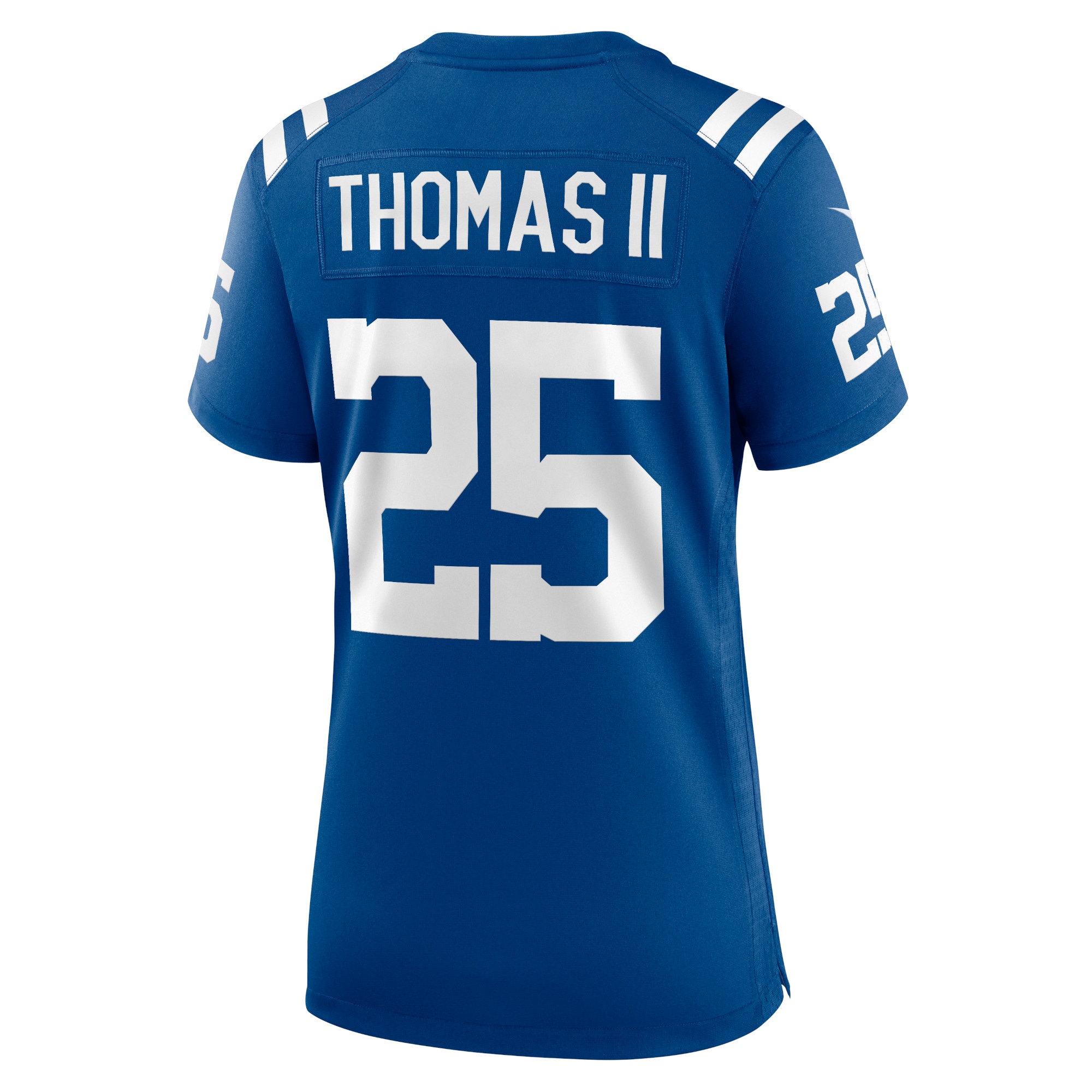 Rodney Thomas II Indianapolis Colts Women's Game Player Jersey - Royal